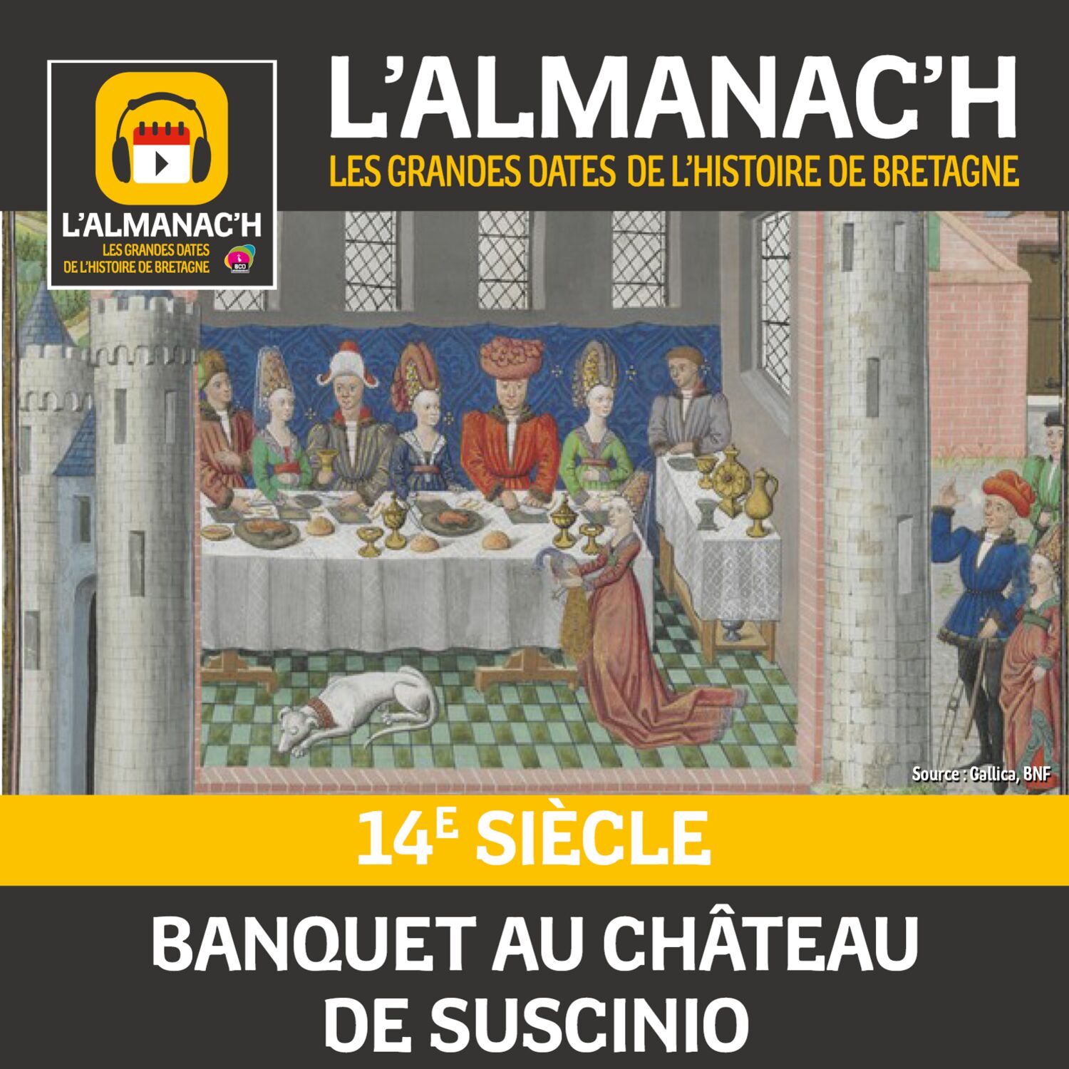 14e siècle - Banquet au château de Suscinio episode artwork