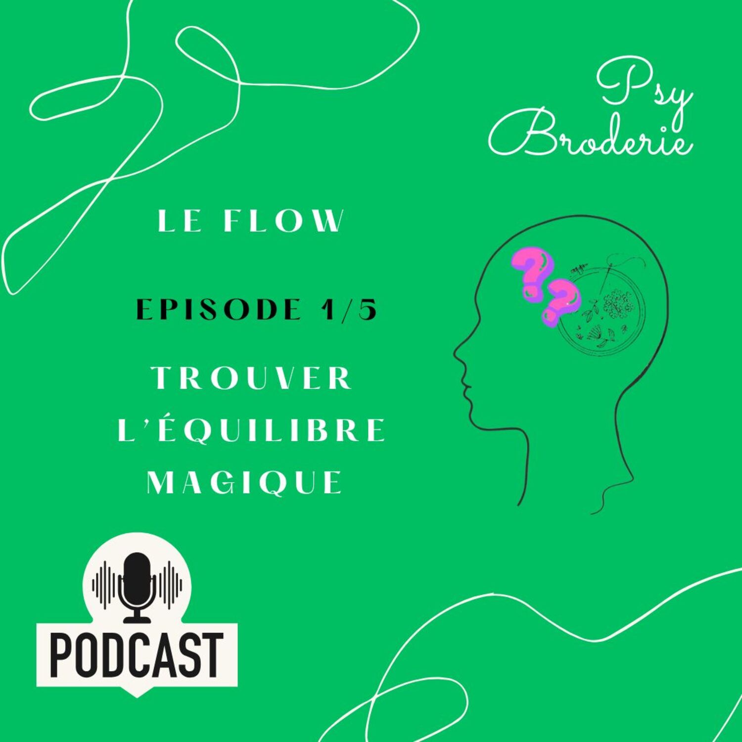 EP 1/5 FLOW PSY BRODERIE
