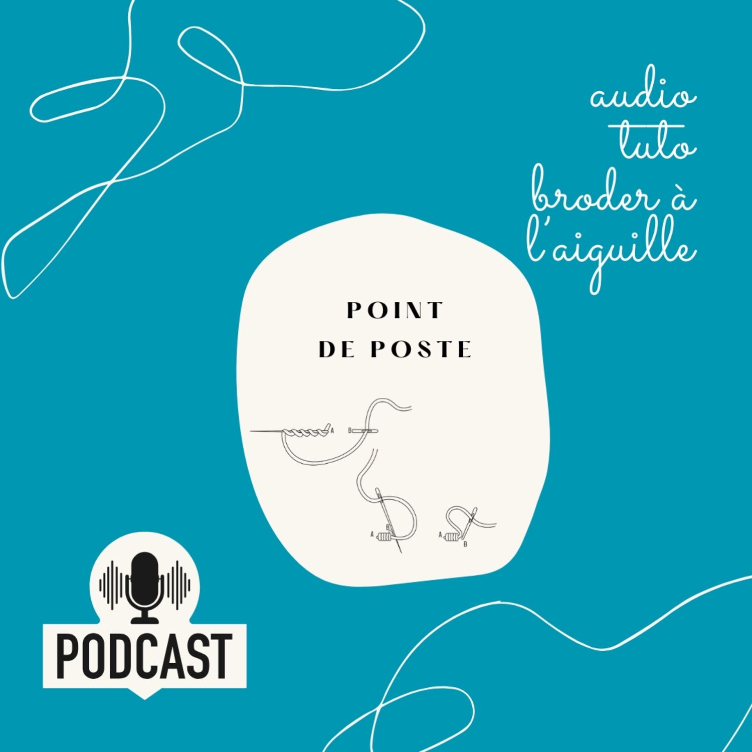 AT21 : le point de poste Audio Tuto Point à l'aiguille