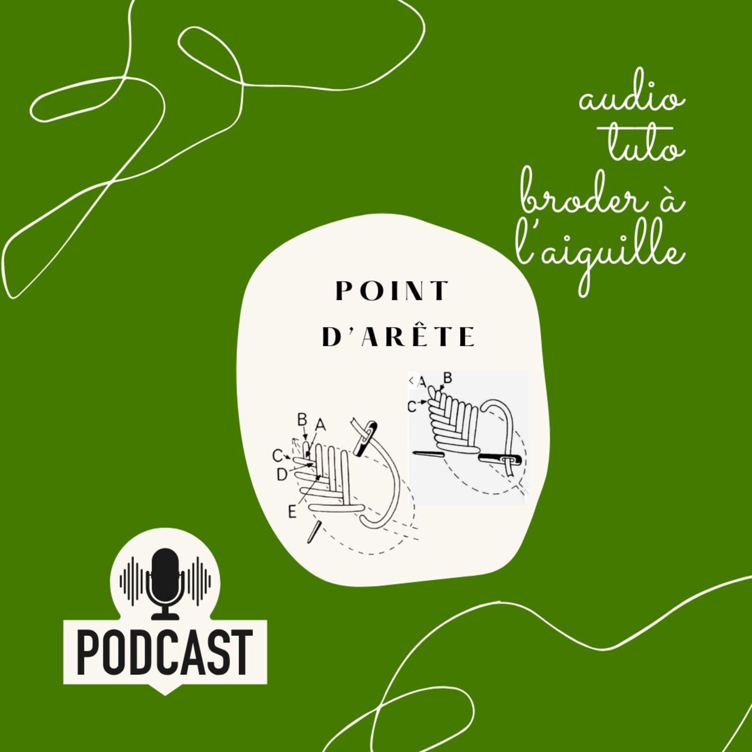 AT23 : le point d'arête Audio Tuto Point à l'aiguille