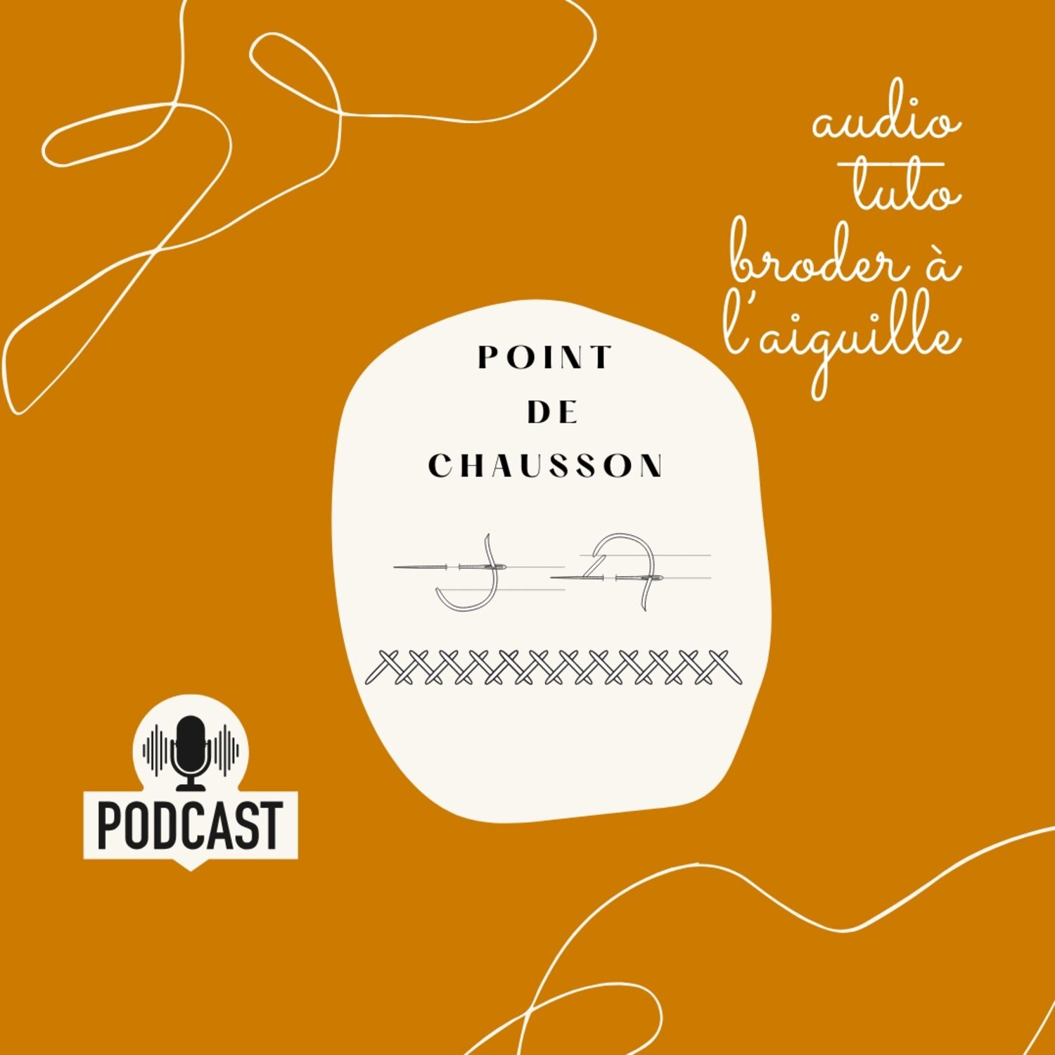 AT24 : le point de chausson Audio Tuto Point à l'aiguille