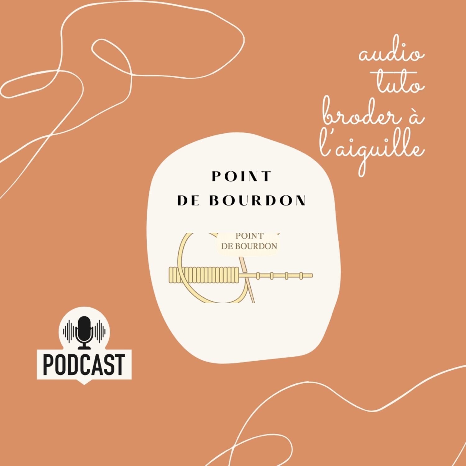 AT28 : le point de bourdon Audio Tuto Point à l'aiguille