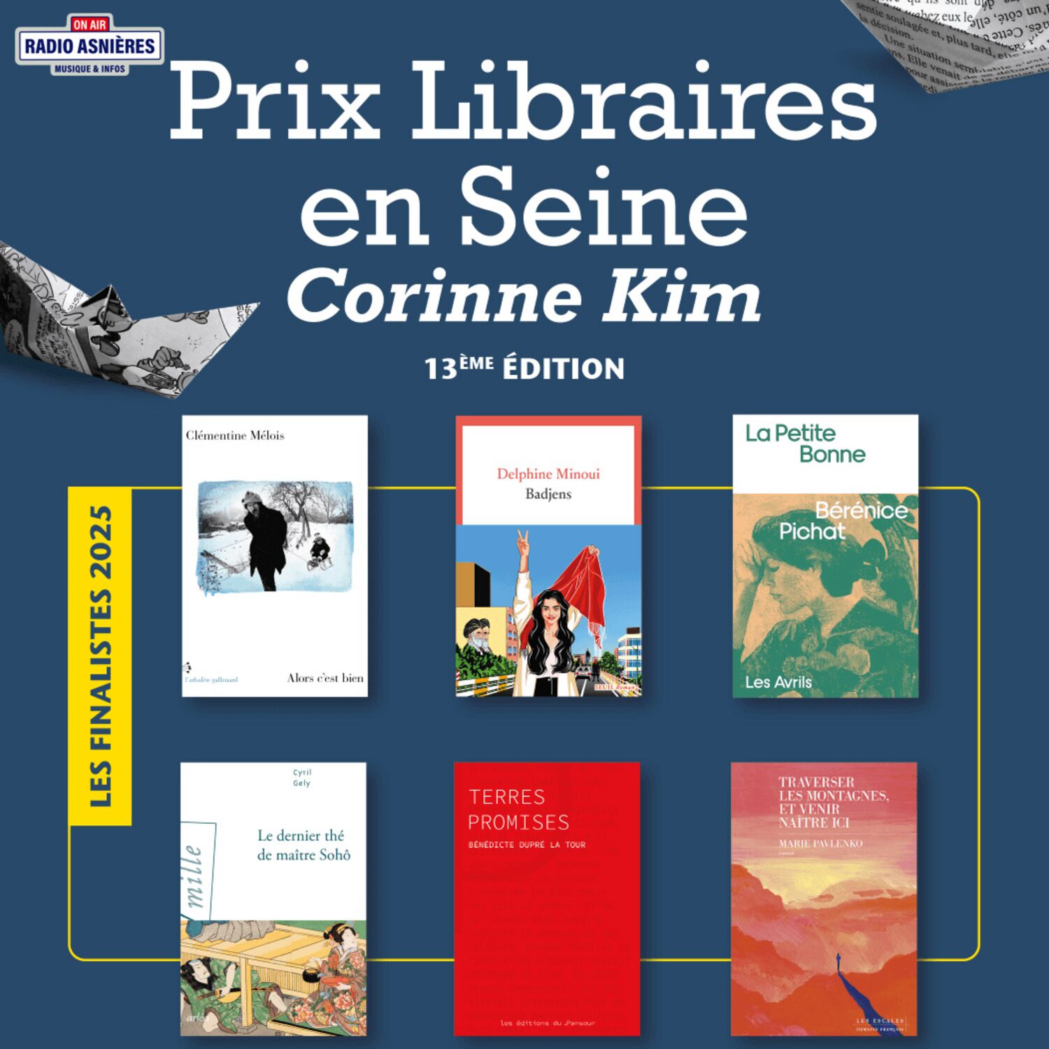 Prix Libraires en Seine 2025