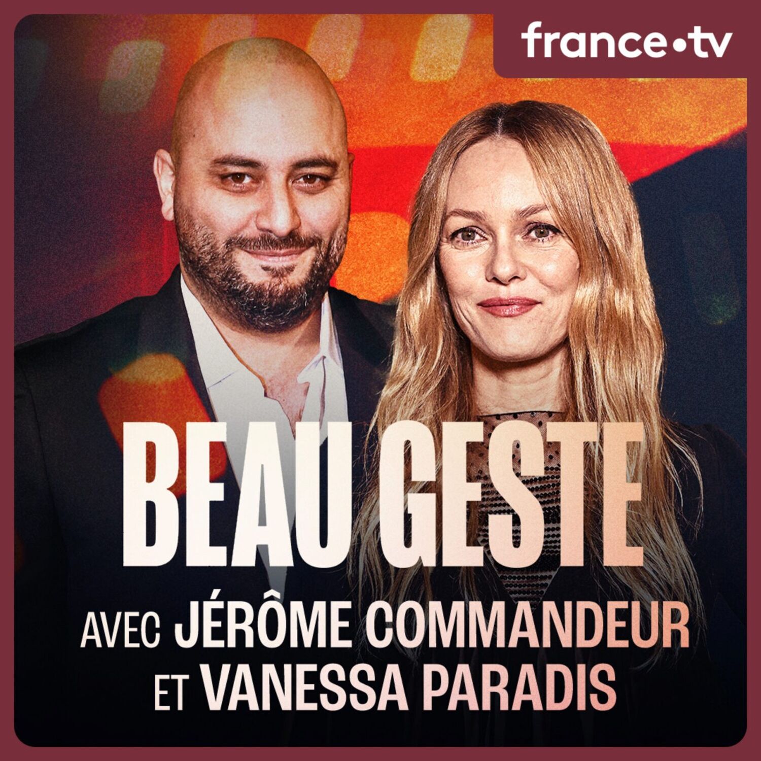 Vanessa Paradis, Laurent Lafitte & François Damiens meilleurs ennemis pour Jérôme Commandeur episode artwork
