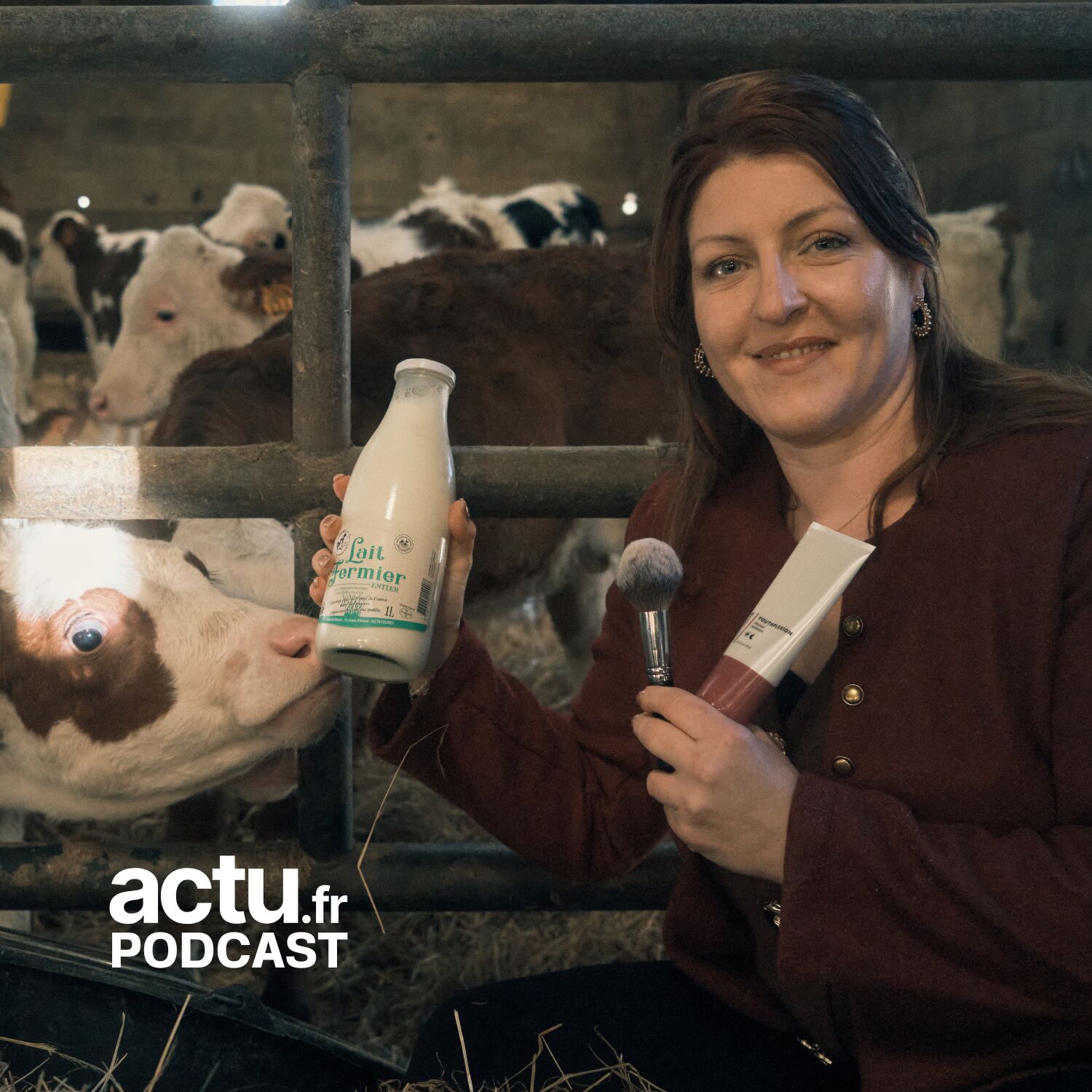 Les vaches et le fard à paupière