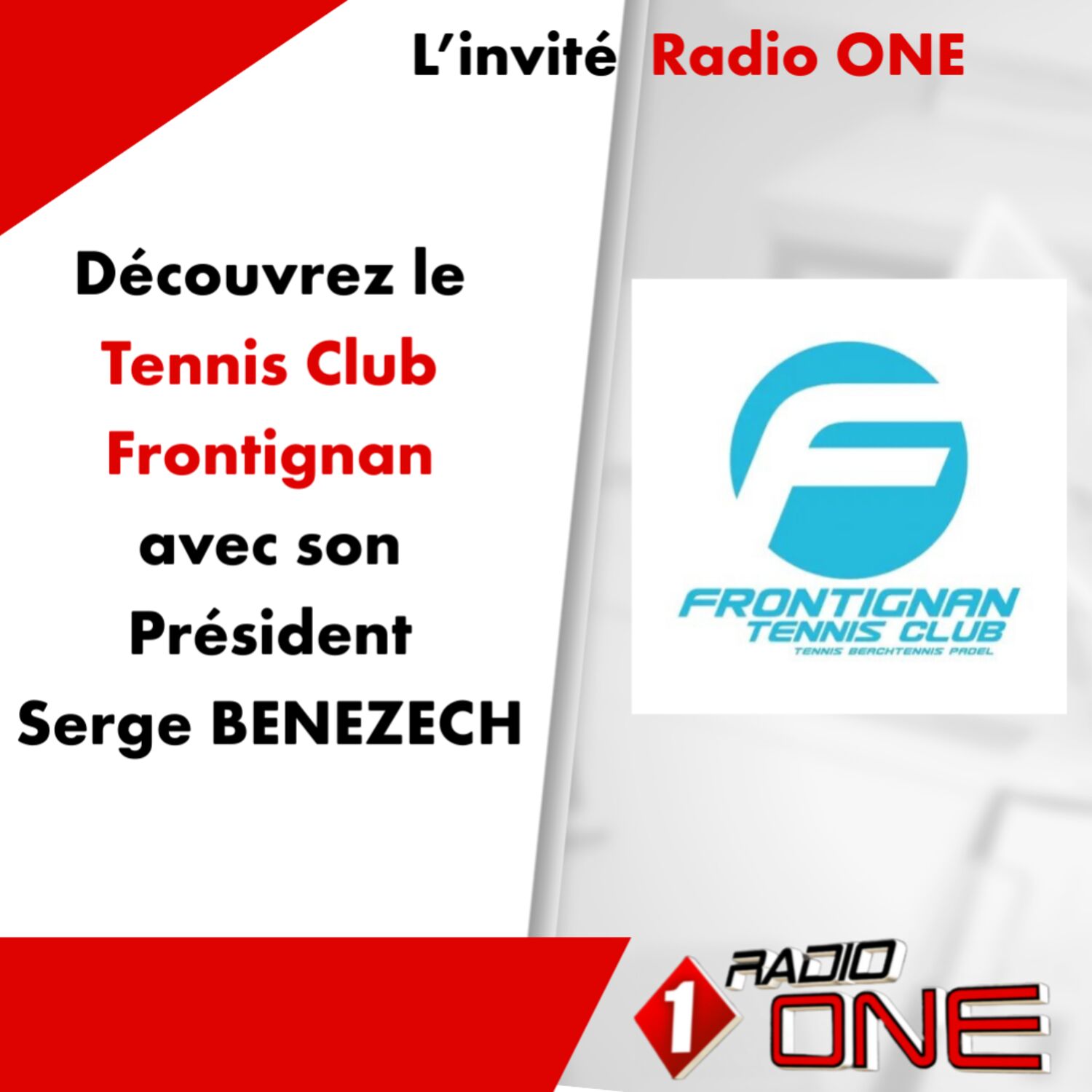 Serge BENEZEC Président du TC Frontignan