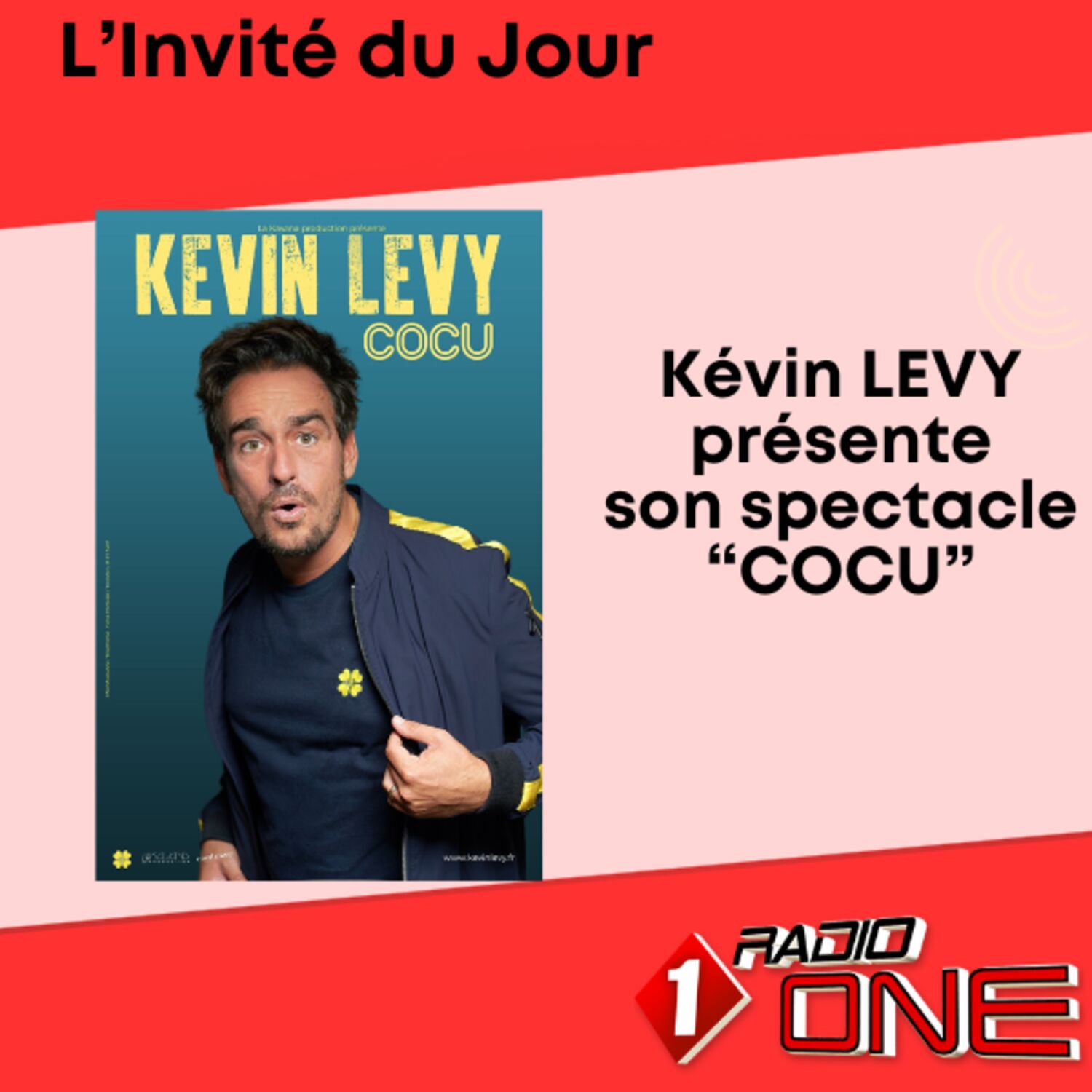 Kévin LEVY présente son spectacle "COCU"