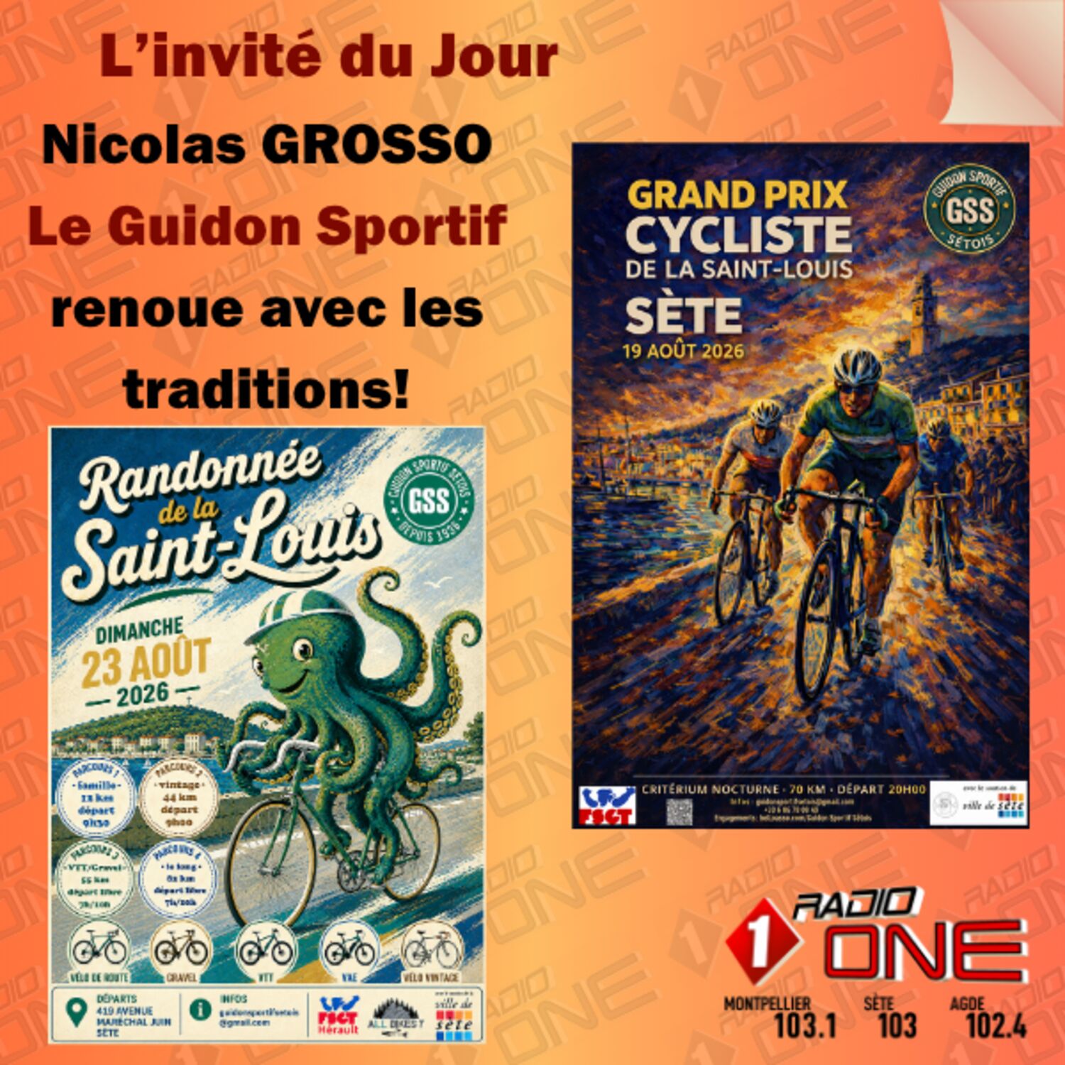 Nicolas GROSSO Retour du Grand Prix Cycliste de la St Louis