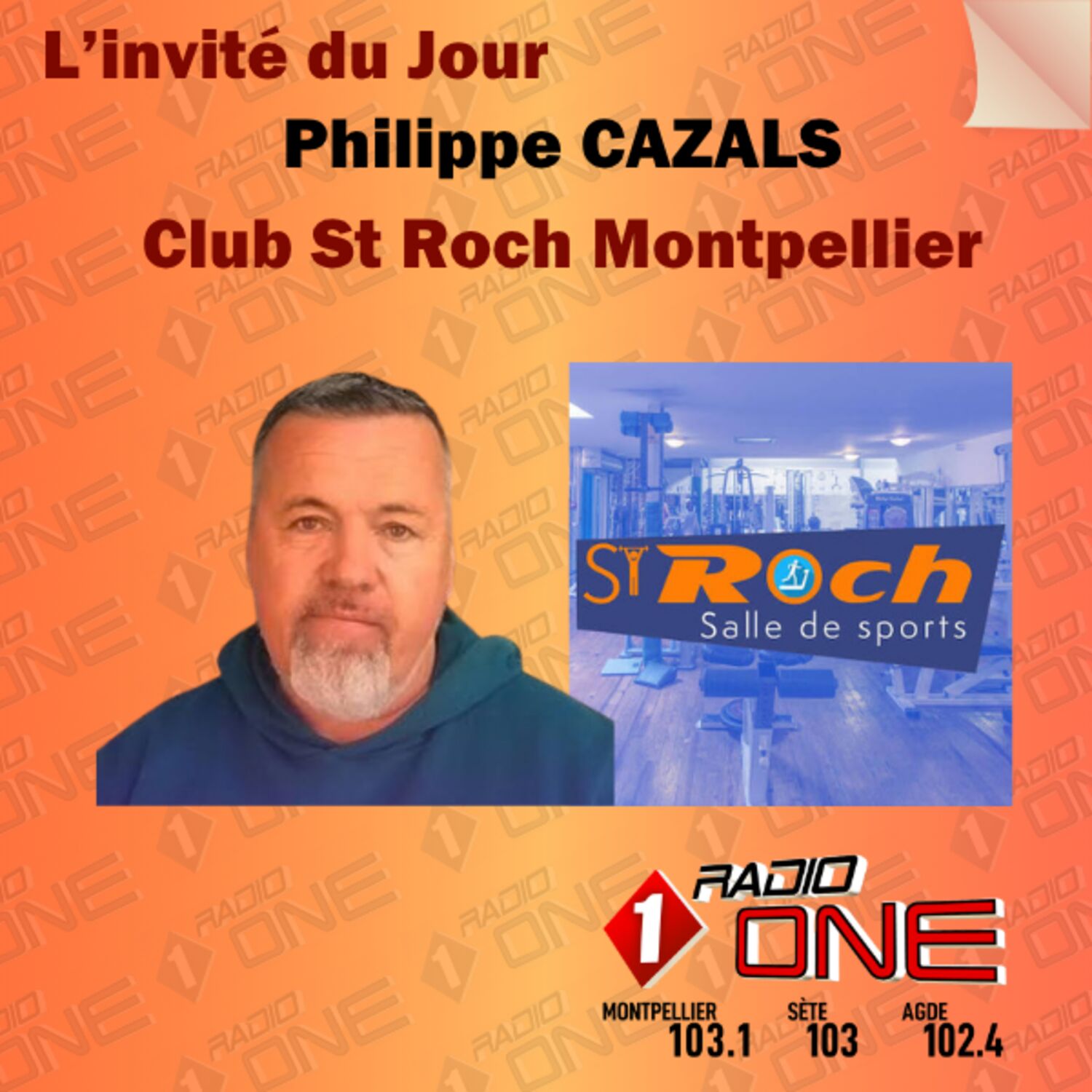 Philippe CAZALS le fondateur du Club St Roch à Montpellier