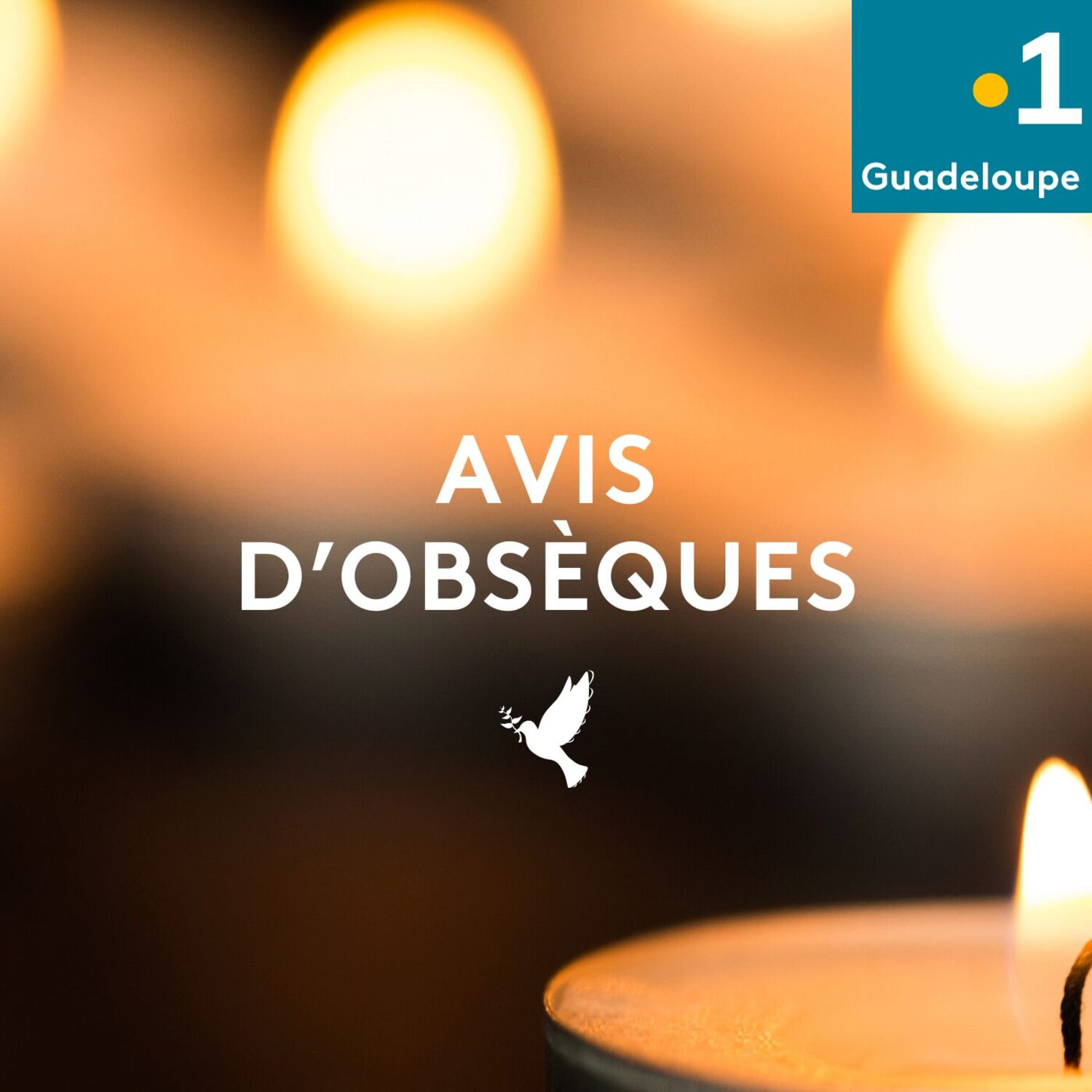 Avis d'obsèques de Guadeloupe