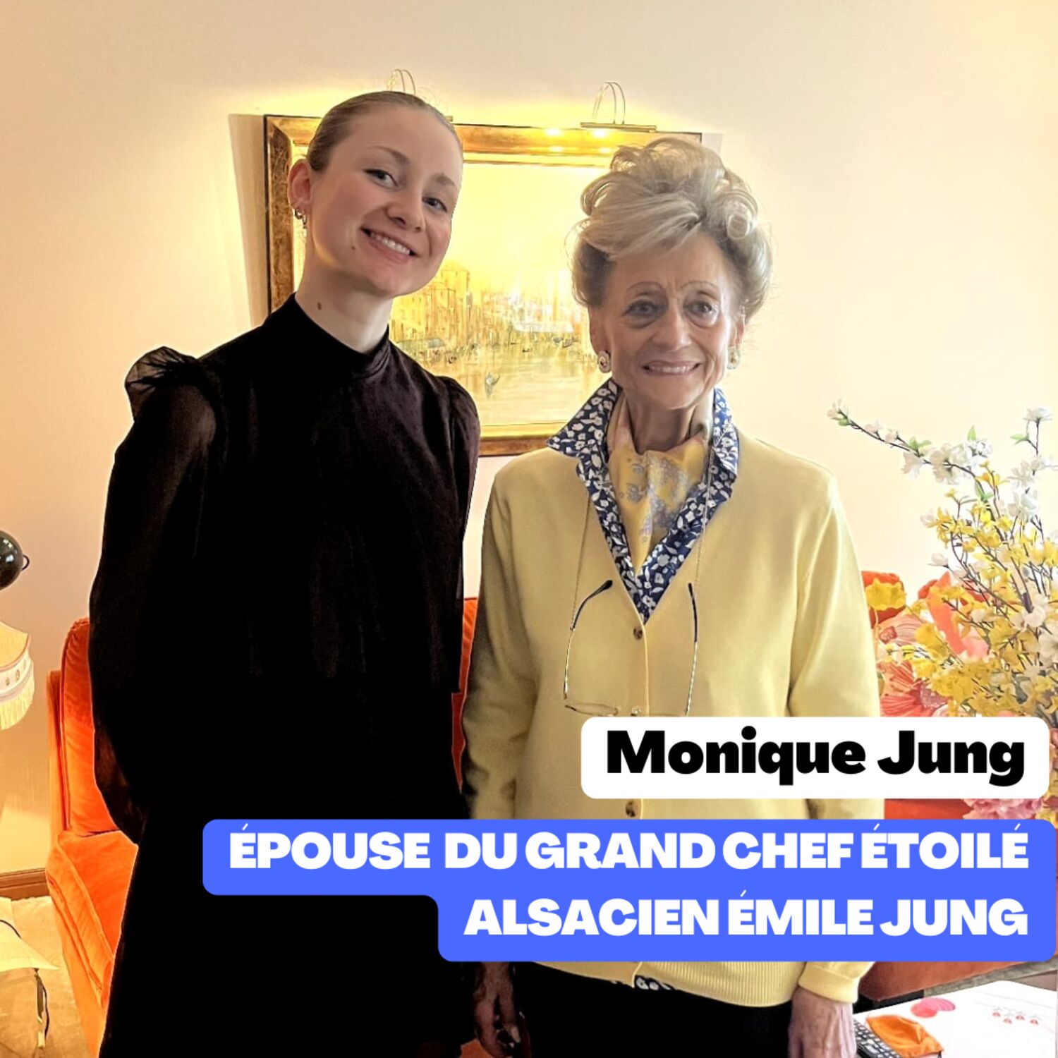 Monique Jung, veuve du grand chef alsacien étoilé Émile Jung