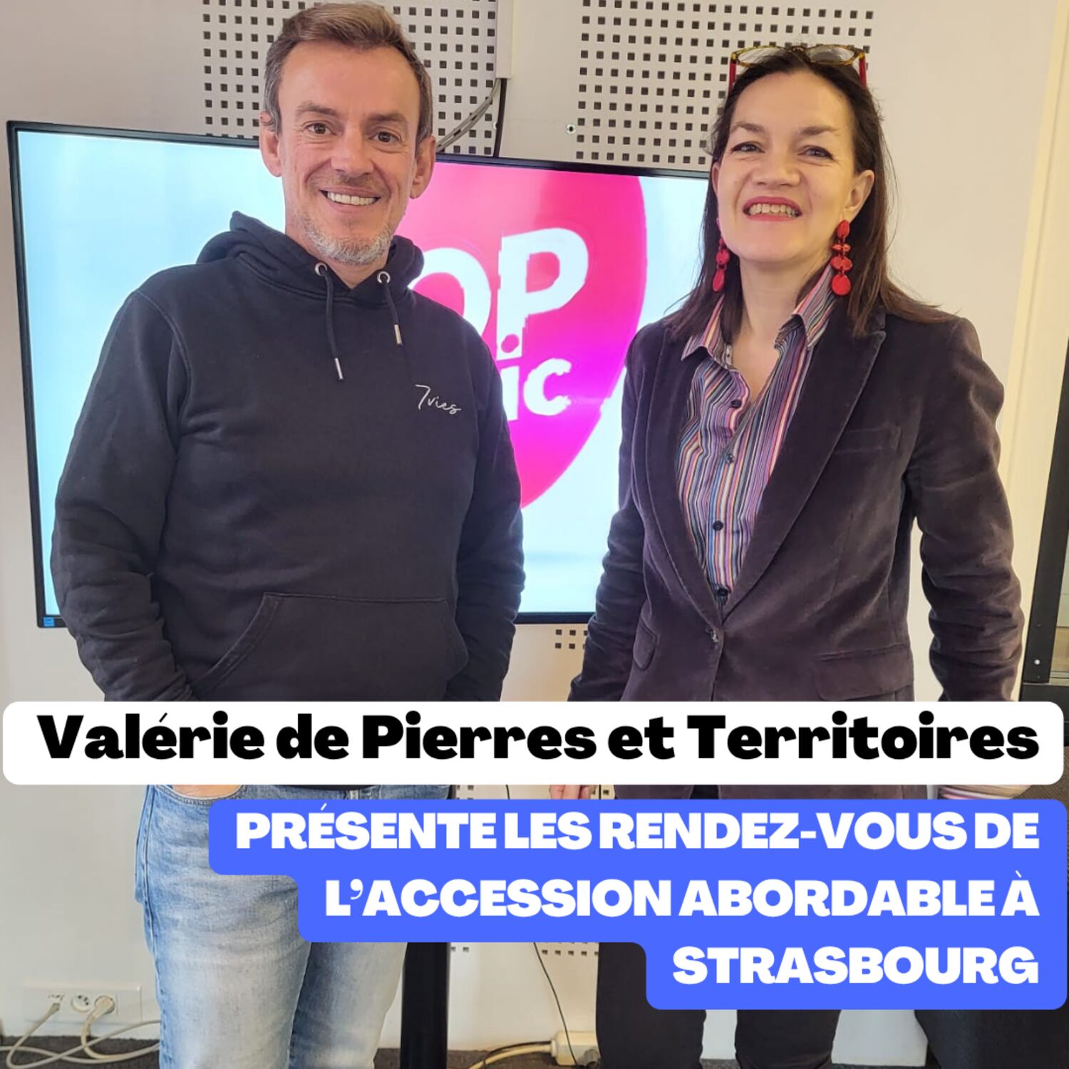 Valérie de Pierres et Territoires présente les rendez-vous de l'accession abordable, à Strasbourg