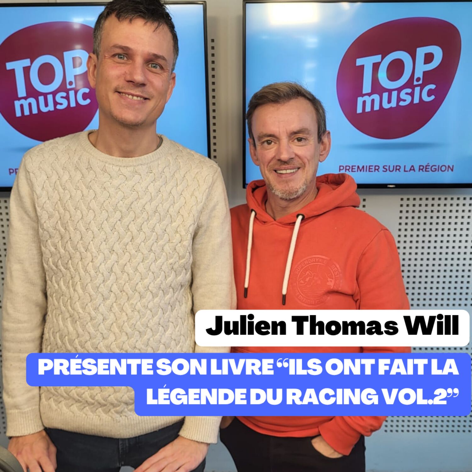 Julien Thomas Will présente son livre "Ils ont fait la légende du Racing vol2"