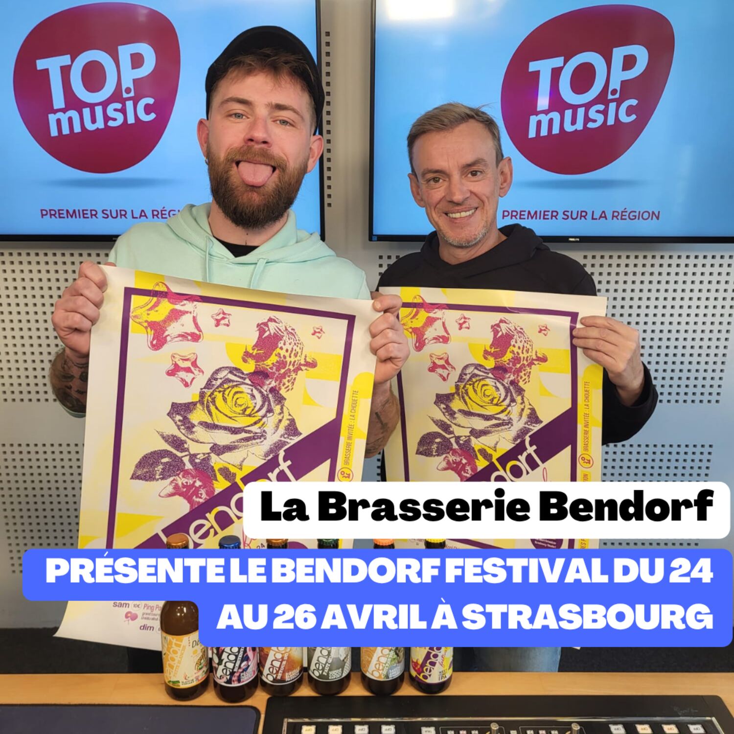 La Brasserie Bendorf présente le Bendorf Festival du 24 au 26 avril, à Strasbourg
