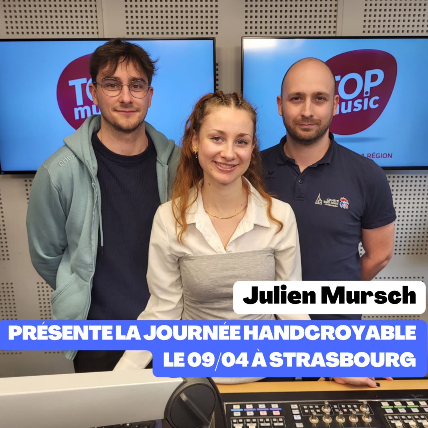 Julien Mursch présente la journée Handcroyable le 9 avril, à Strasbourg