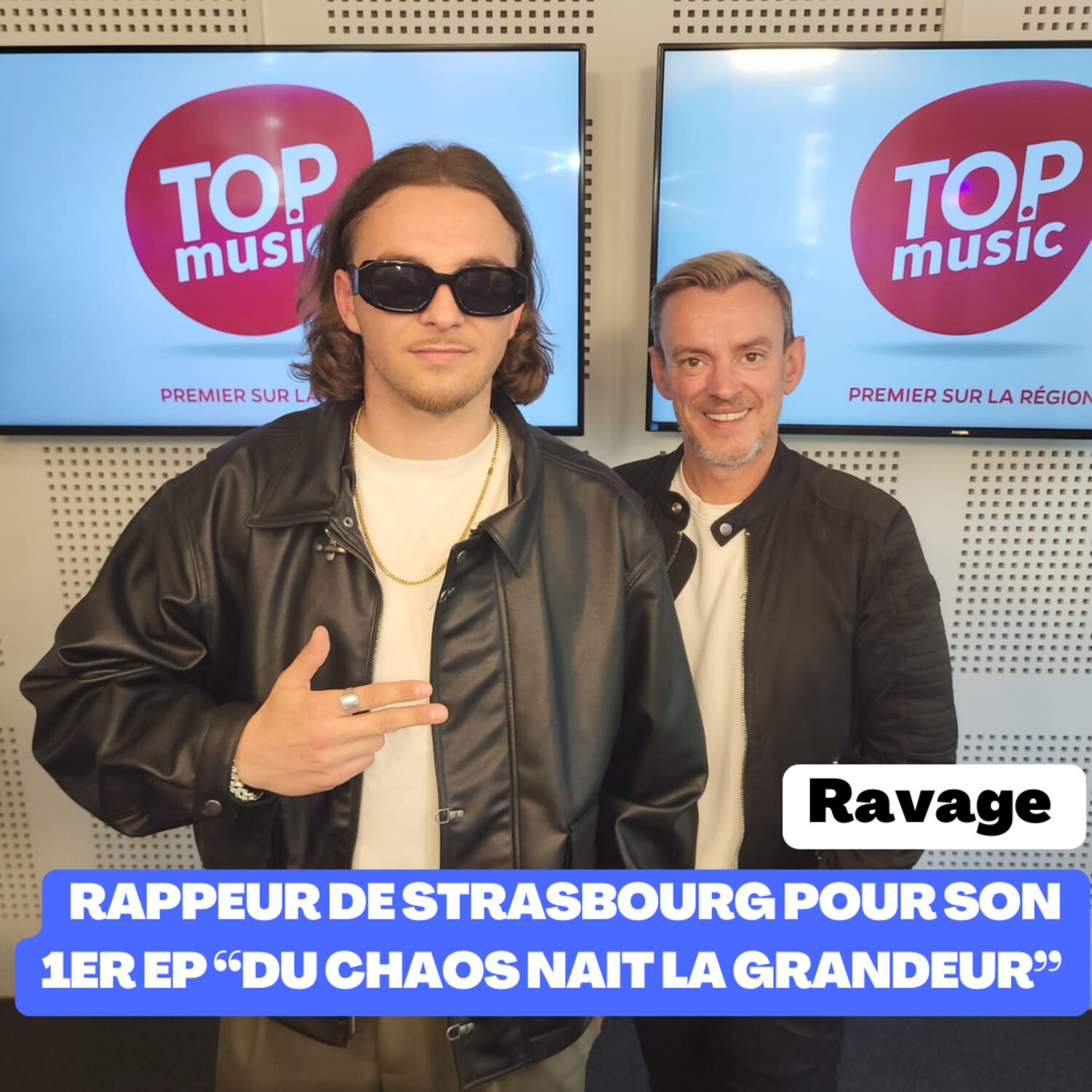 Ravage le rappeur de Strasbourg pour son 1er EP Du chaos nait la grandeur