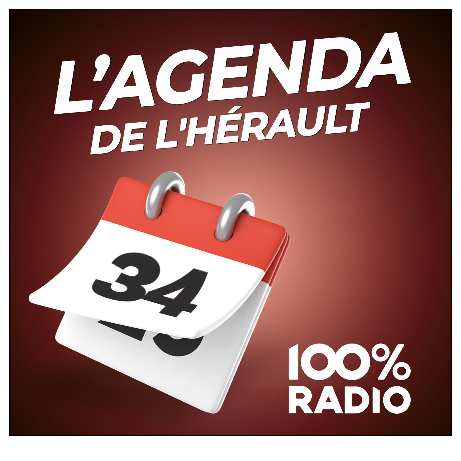 100% Radio l'agenda de l'Hérault
