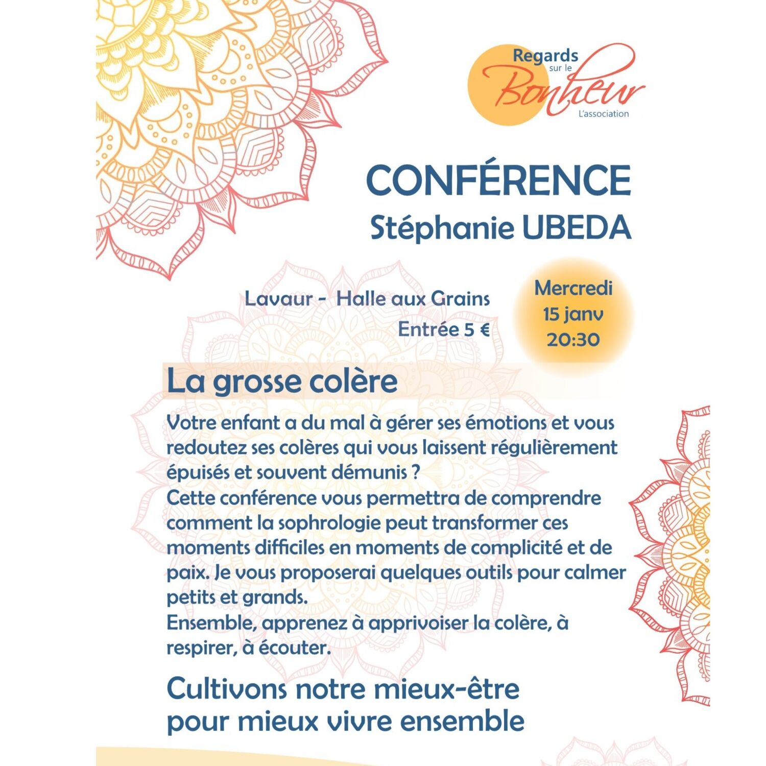Podcast de l'émission 100% chez vous avec la conférence sur "La grosse colère" episode artwork
