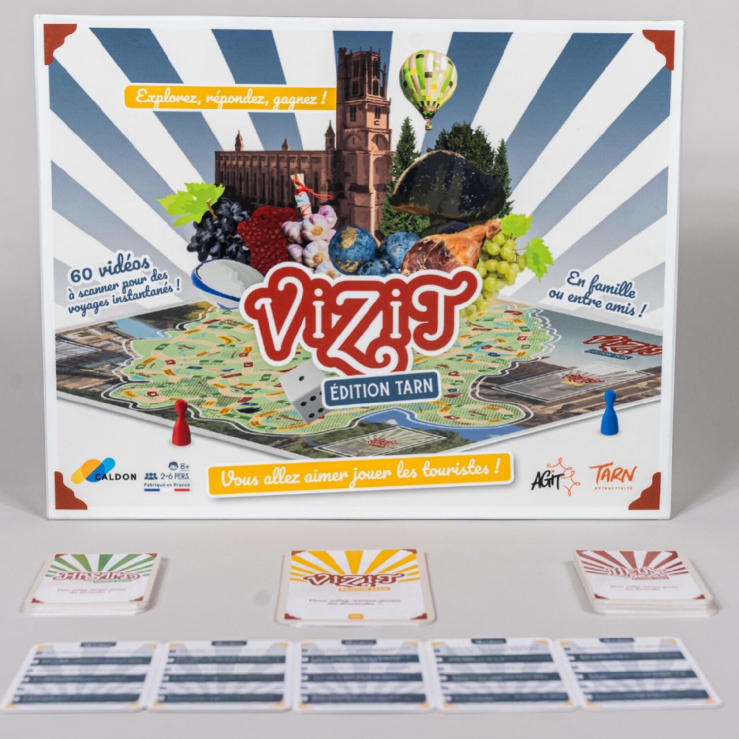Podcast de l'émission 100% chez vous avec le jeu de société Vizit episode artwork