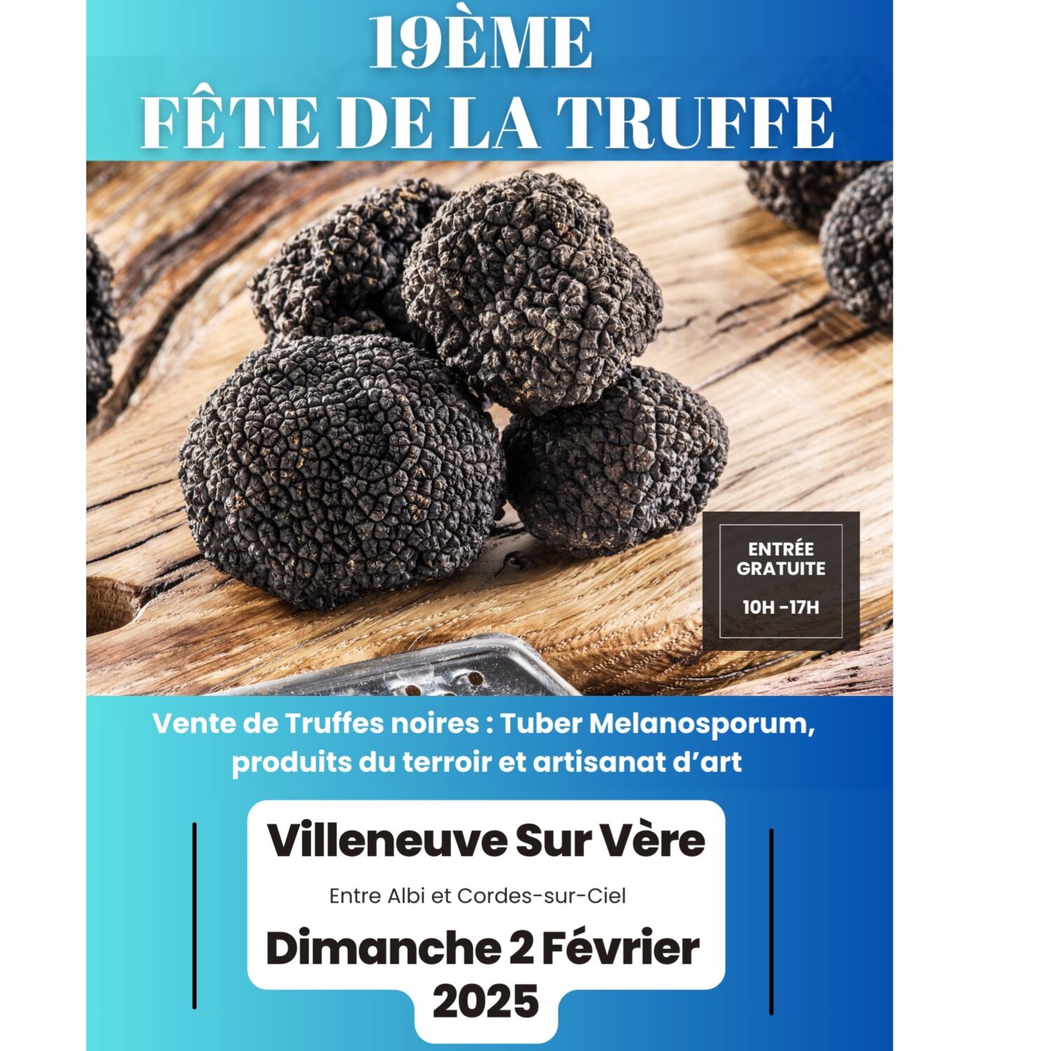 Podcast de l'émission 100% chez vous avec la 19ème Fête de la Truffe episode artwork