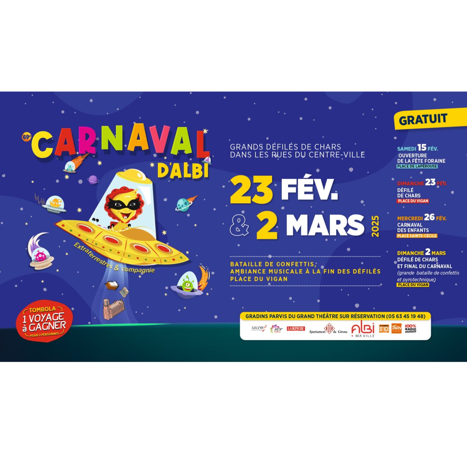 Podcast de l'émission 100% chez vous avec le Carnaval d'Albi episode artwork