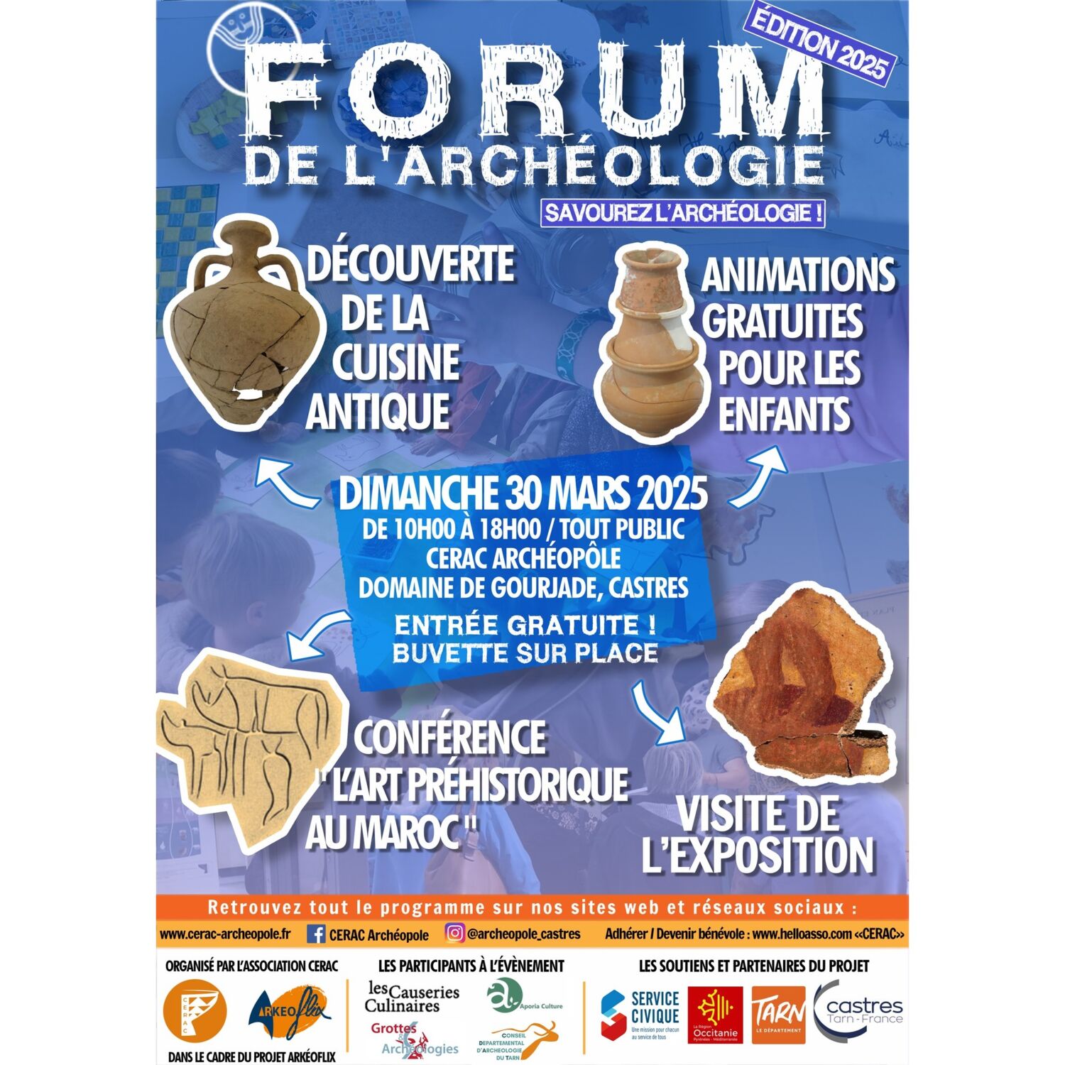 Podcast de l'émission 100% chez vous avec le Forum de l'Archéologie episode artwork