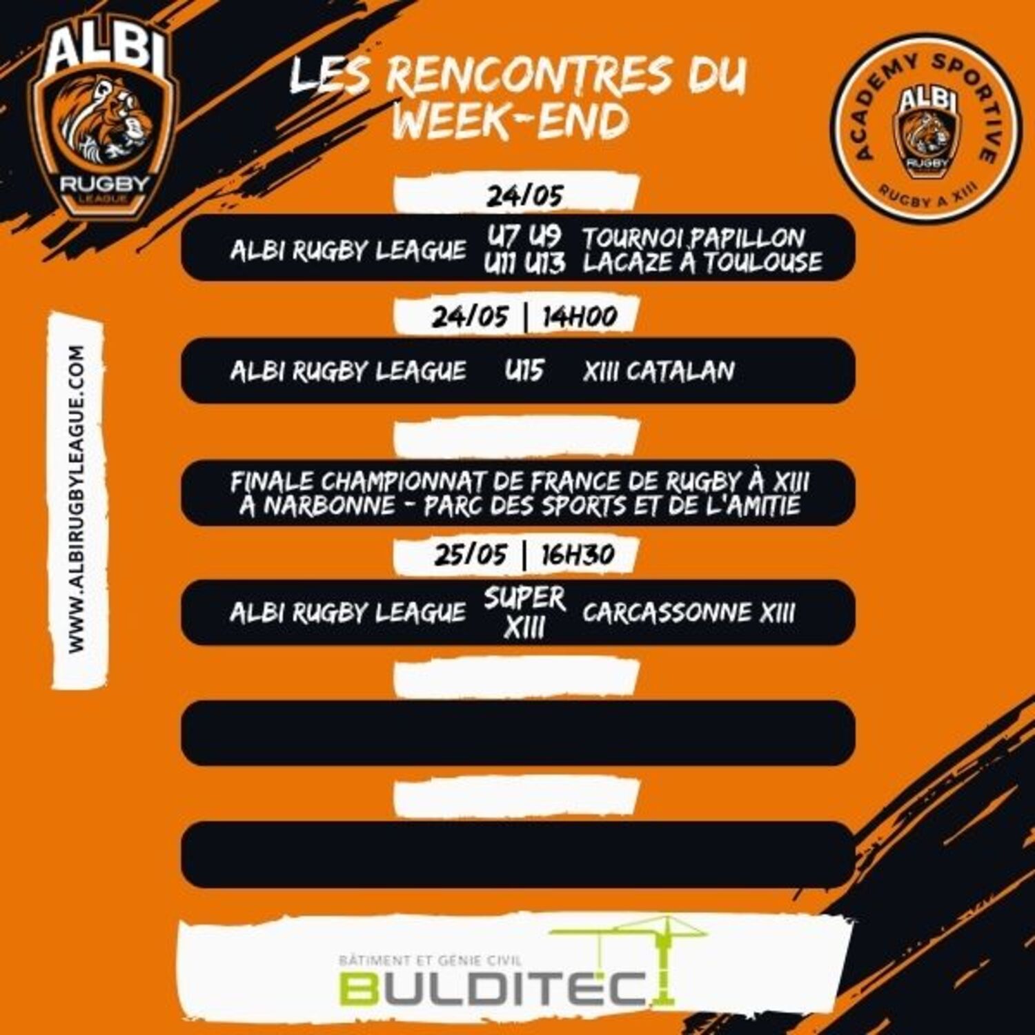 Podcast de l'émission 100% chez vous avec Albi Rugby League episode artwork