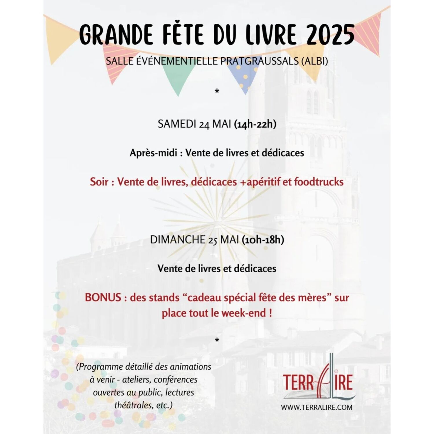 Podcast de l'émission 100% chez vous avec la grande fête du livre TERRALIRE episode artwork