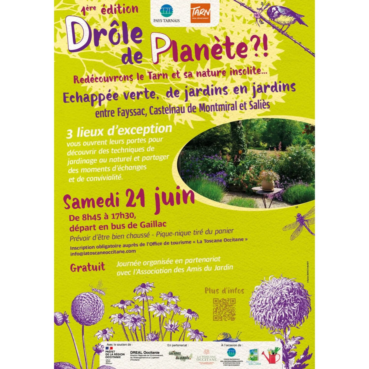Podcast de l'émission 100% chez vous avec Drôle de planète à gaillac episode artwork