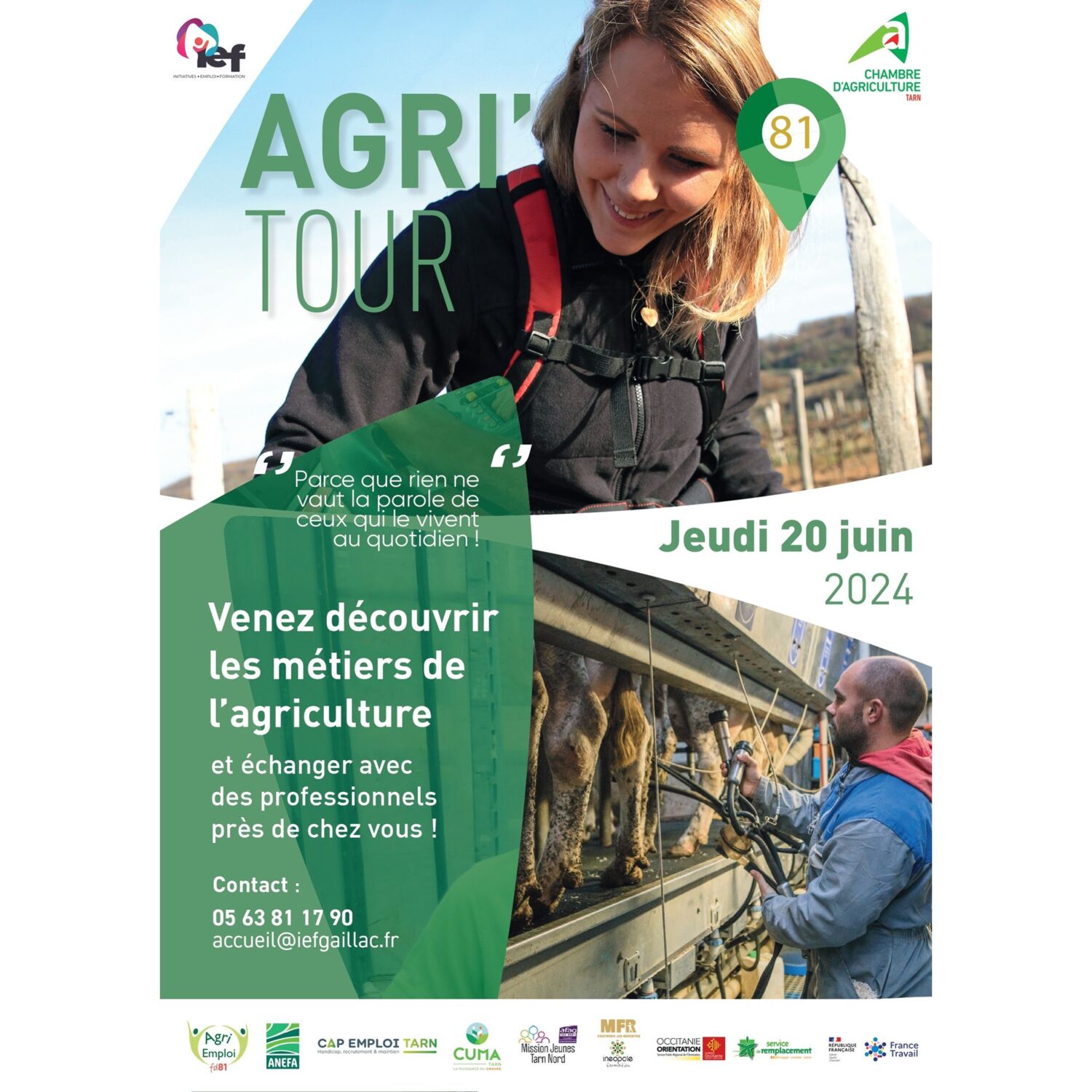 Podcast de l'émission 100% chez vous avec AGRI'TOUR 2024 episode artwork
