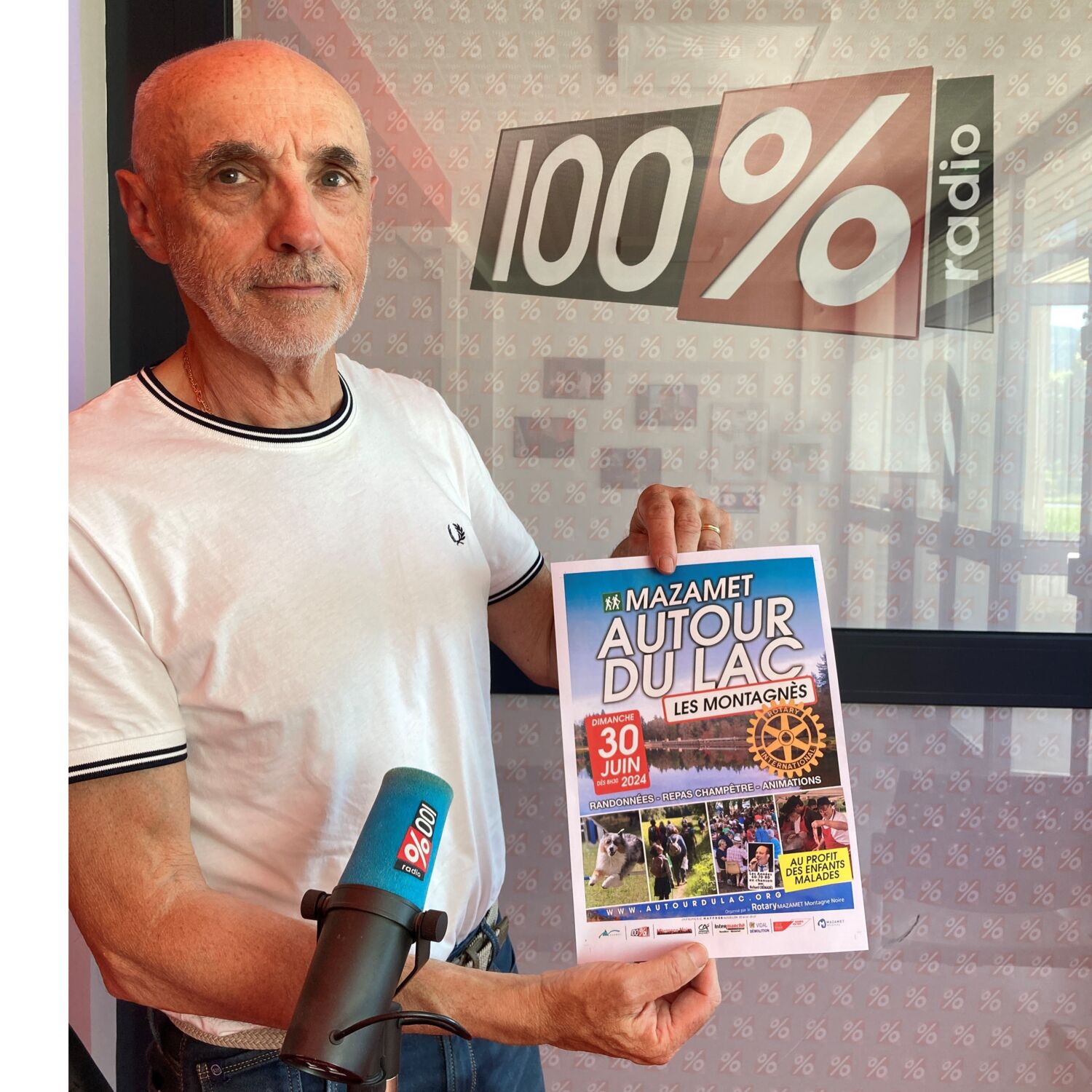 Podcast de l'émission 100% chez vous avec le Rotary Club Mazamet Montagne Noire episode artwork