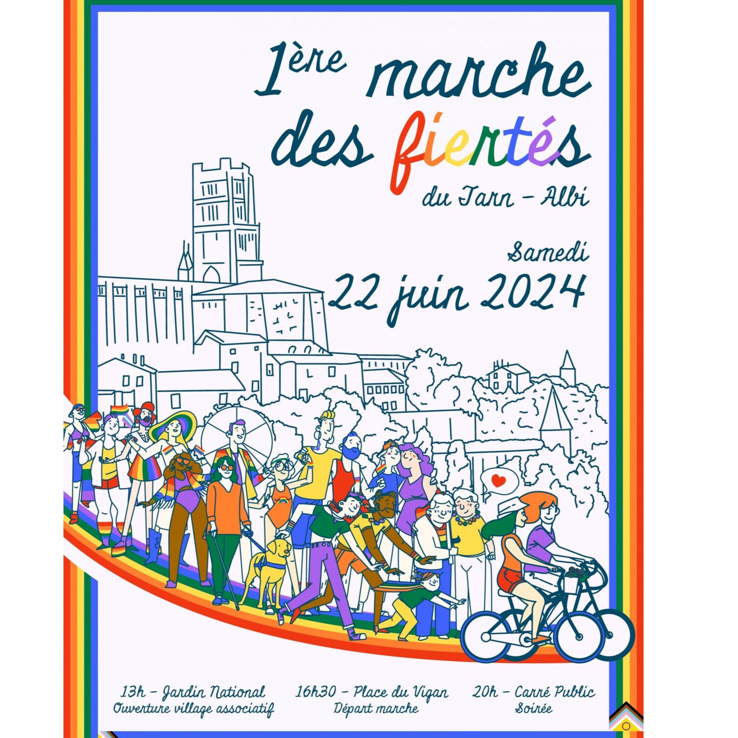 Podcast de l'émission 100% chez vous avec la marche des fiertés episode artwork