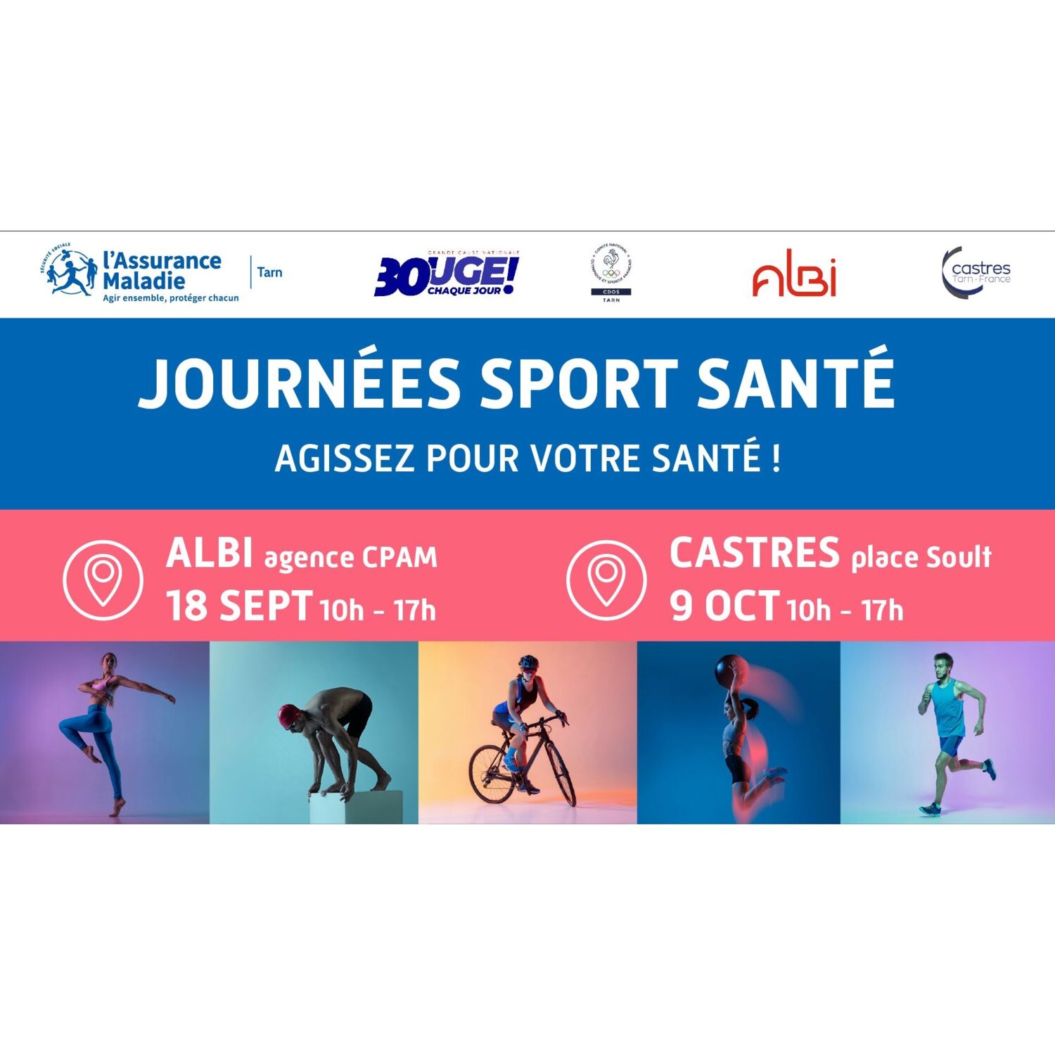 Podcast de l'émission 100% chez vous avec la journée Sport Santé episode artwork