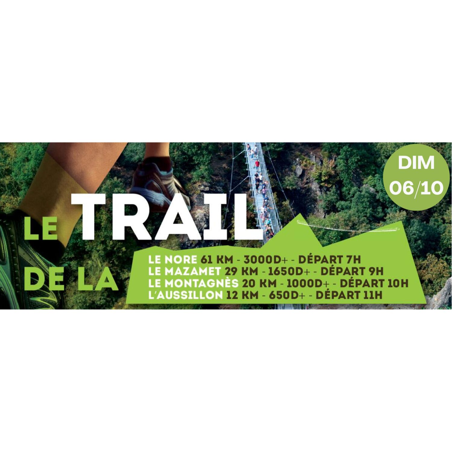 Podcast de l'émission 100% chez vous avec le trail de la passerelle episode artwork