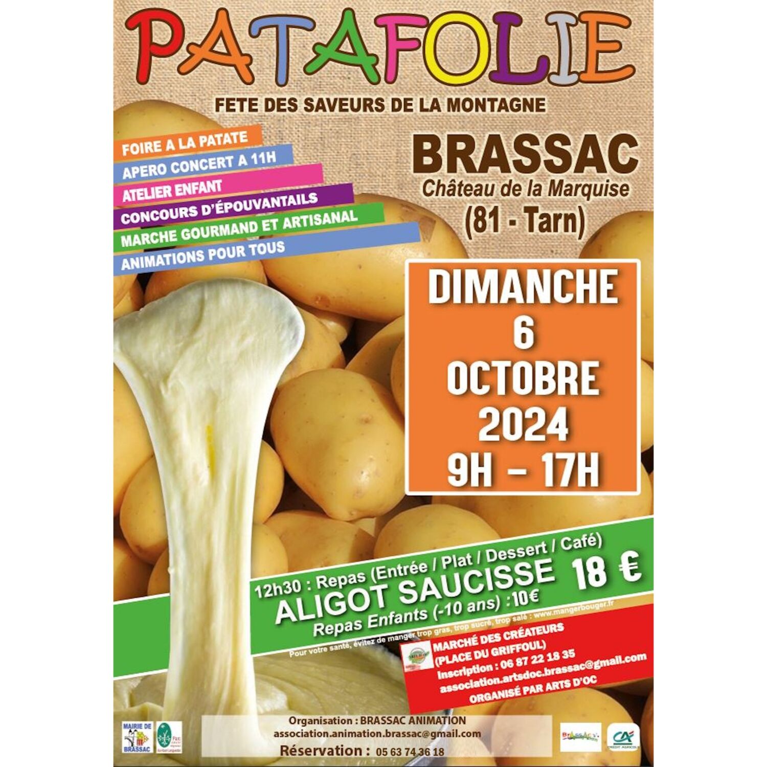 Podcast de l'émission 100% chez vous avec la Patafolie à Brassac episode artwork