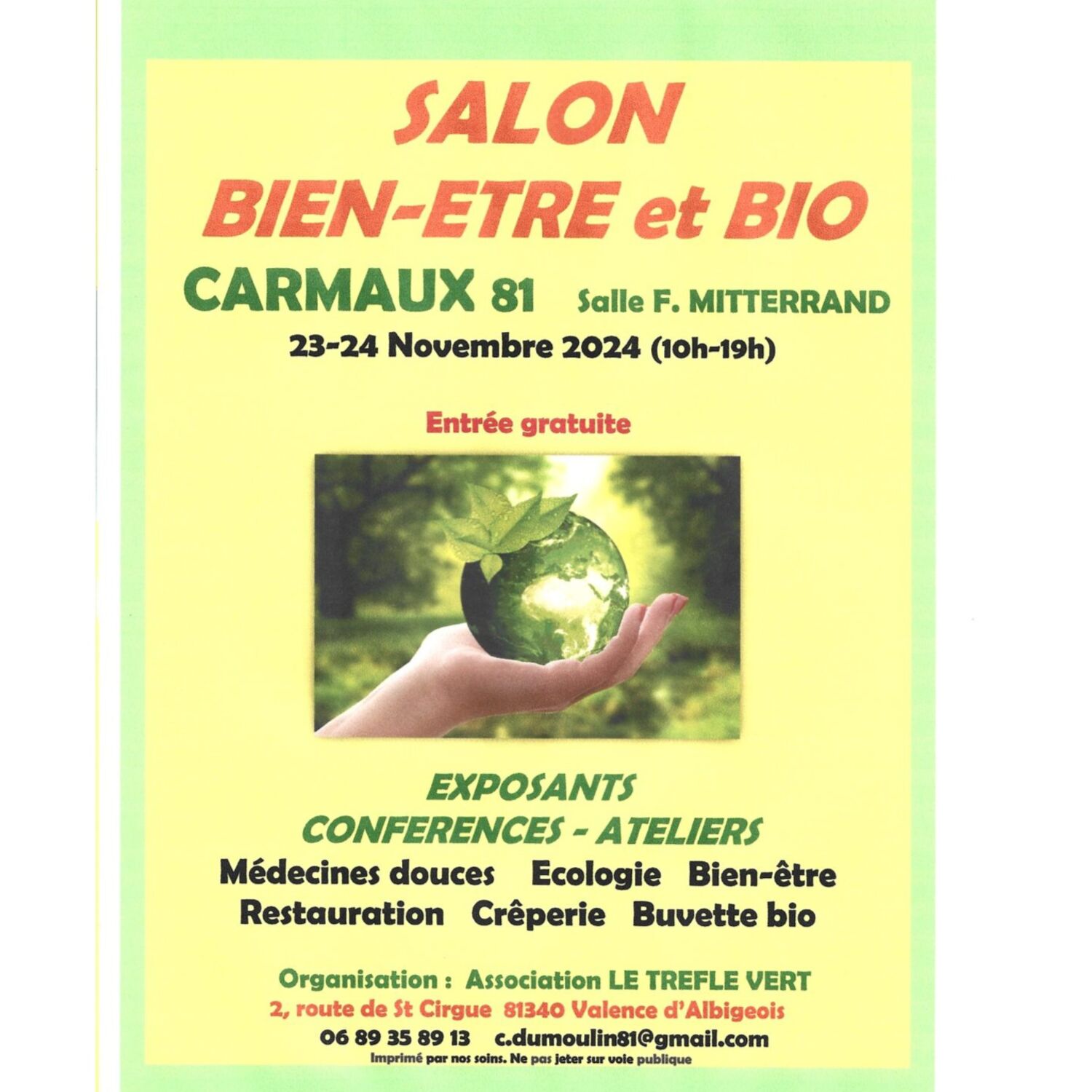 Podcast de l'émission 100% chez vous avec le Salon Bien Etre et Bio episode artwork