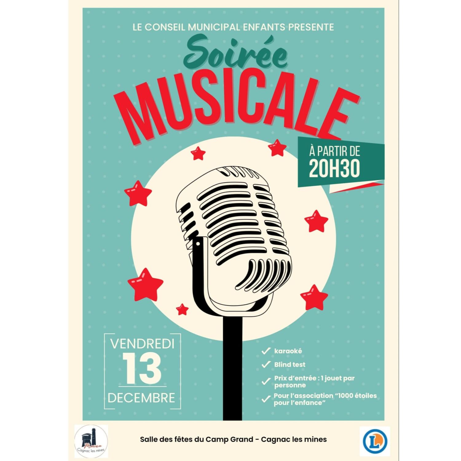 Podcast de l'émission 100% chez vous avec la Soirée Musicale à CAGNAC LES MINES episode artwork