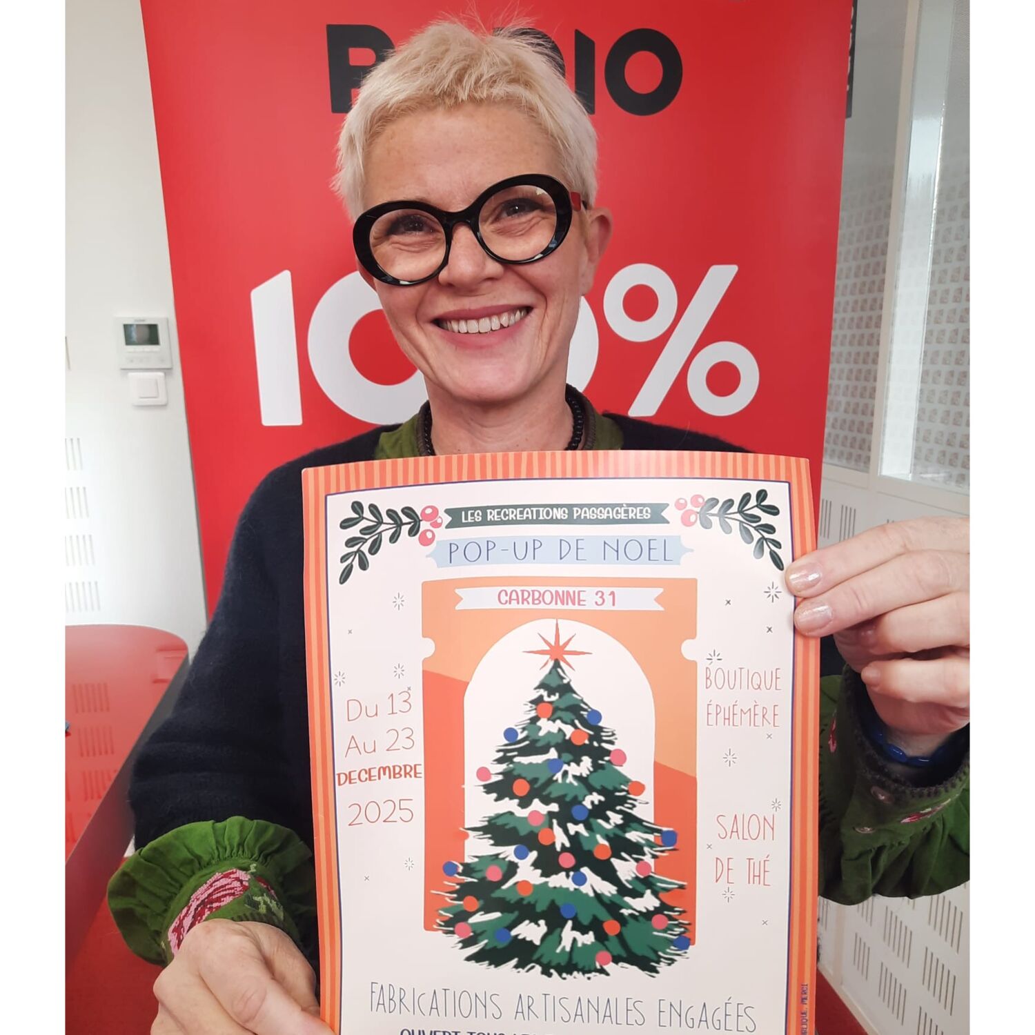 POP UP de NOEL à CARBONNE- Delphine sur 100% episode artwork