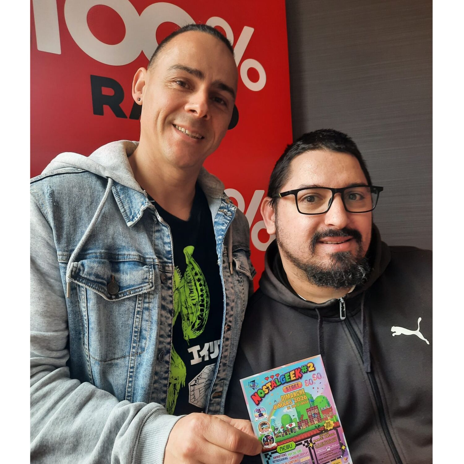 NOSTALGEEK à Villeneuve Tolosane- Jay et Fred sur 100% episode artwork