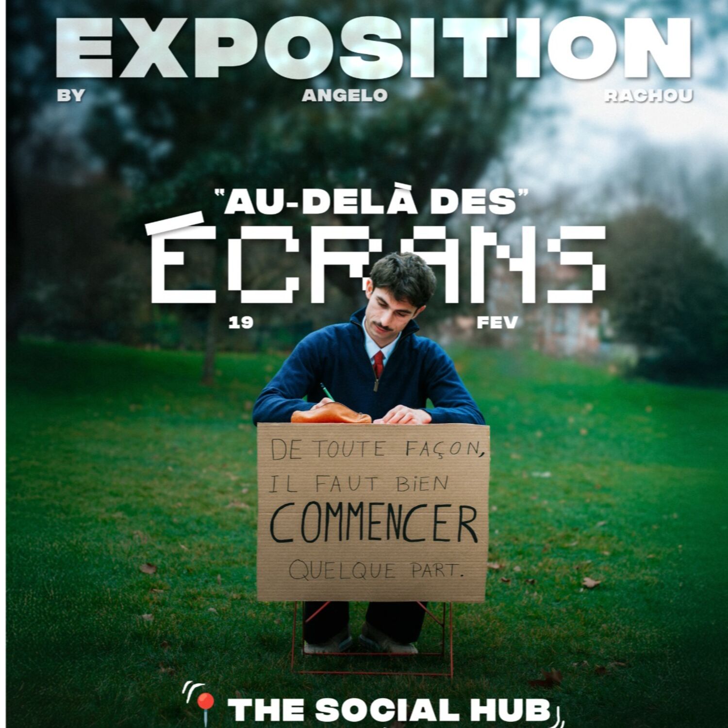EXPO au-delà des écrans au SOCIAL HUB- Angelo sur 100% episode artwork