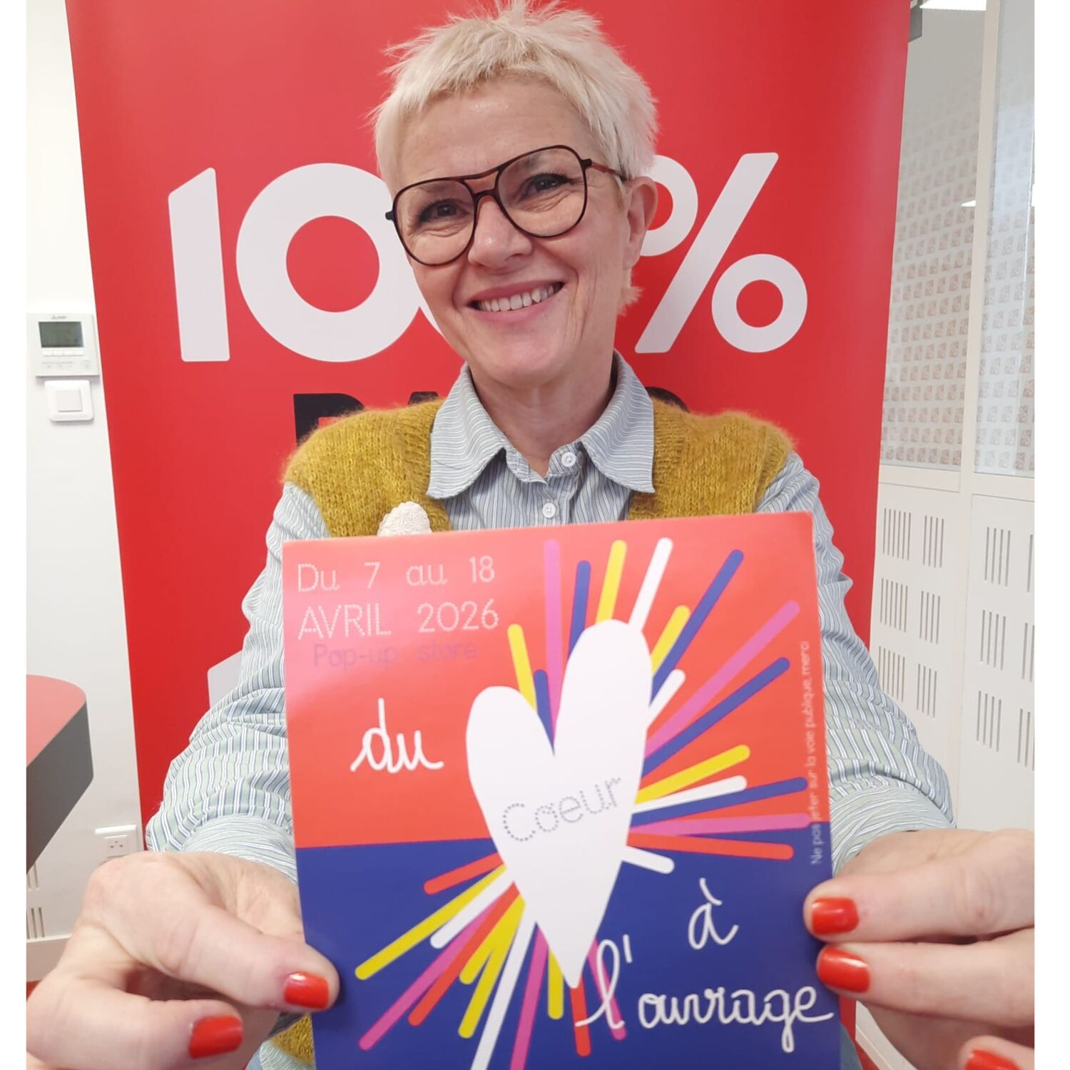 Boutique éphémère à Carbonne- Delphine sur 100% episode artwork
