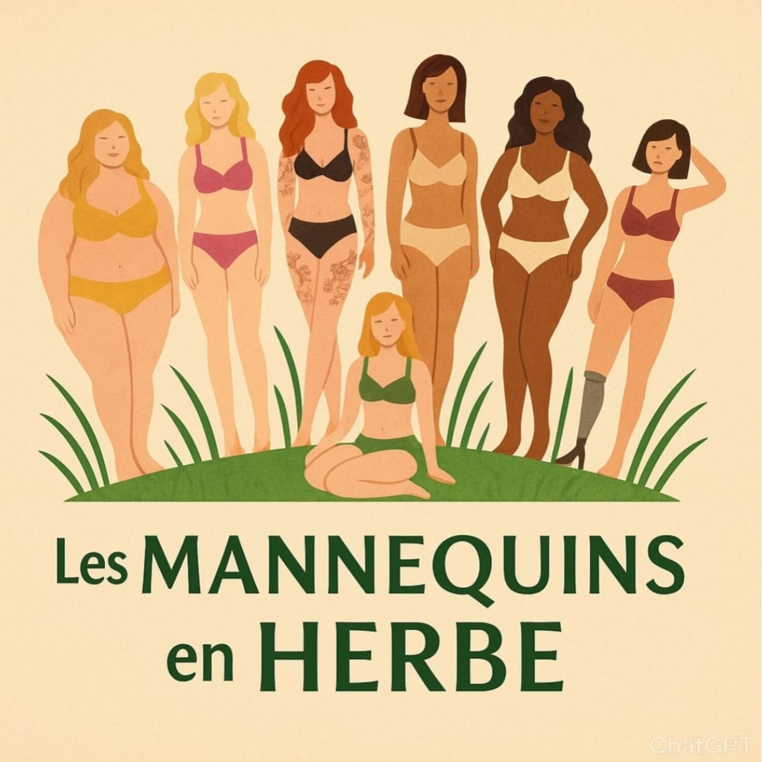 100%chez vous dans les PO avec les mannequins en herbe episode artwork