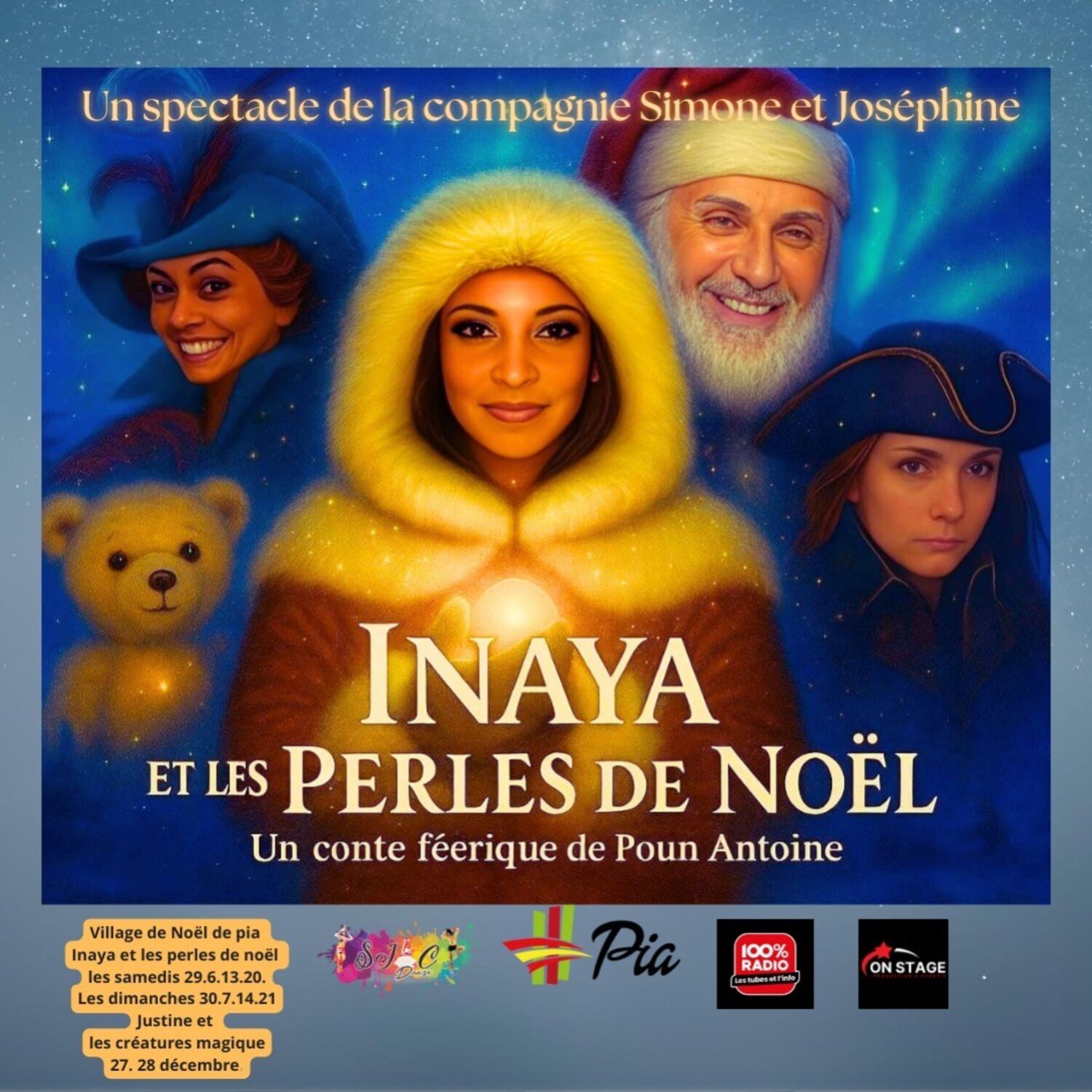 100% chez vous dans les PO avec Antoine Poun et Inaya et les perles de Noël episode artwork