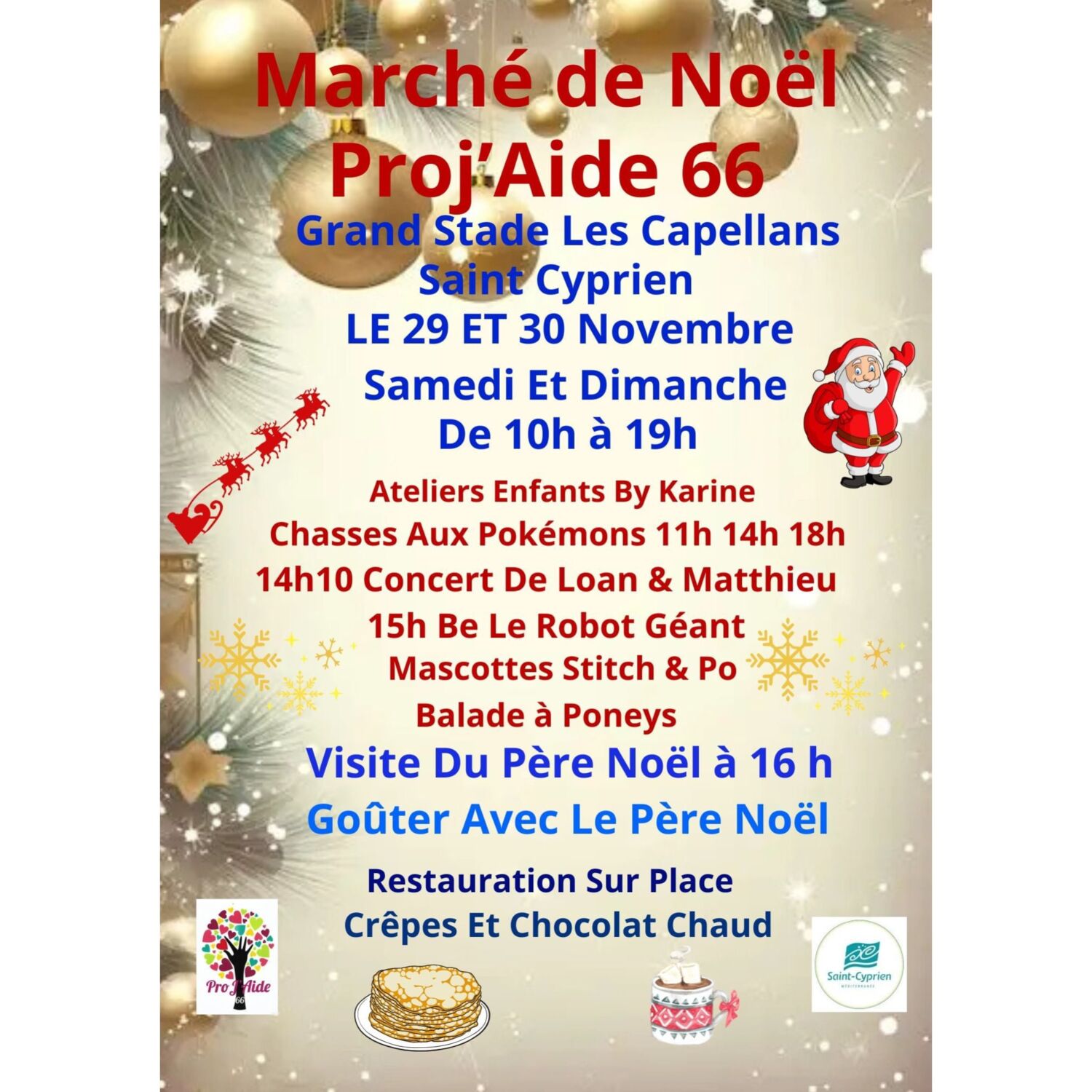 100% chez vous dans les PO à St Cyprien au marché de noël de Proj'aide 66 episode artwork