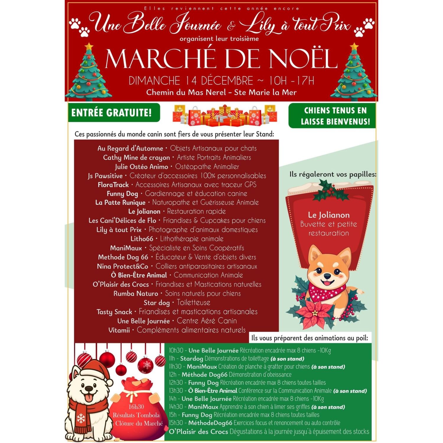 100% chez vous dans les PO : Marché de Noël canin, une belle journée Sainte Marie, la mer episode artwork