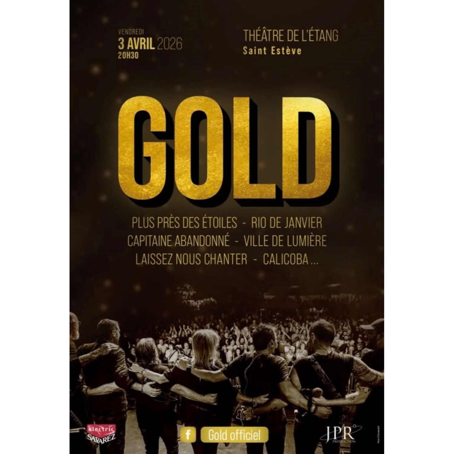100% chez vous dans les PO avec le groupe Gold au théâtre de l'étang le vendredi 3 avril 2026 episode artwork
