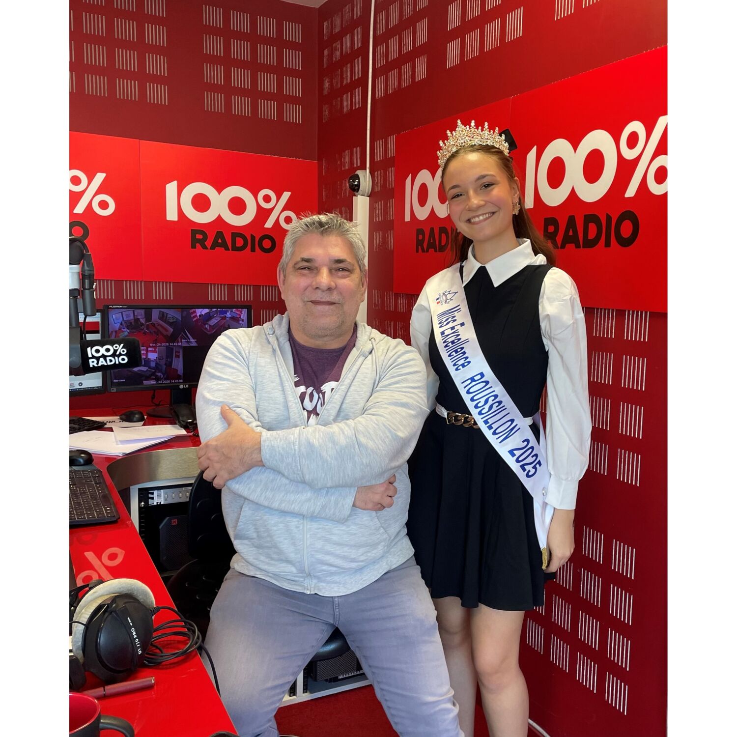100% chez vous dans les PO avec Philippe : Louane Miss excellence Roussillon 2025 episode artwork