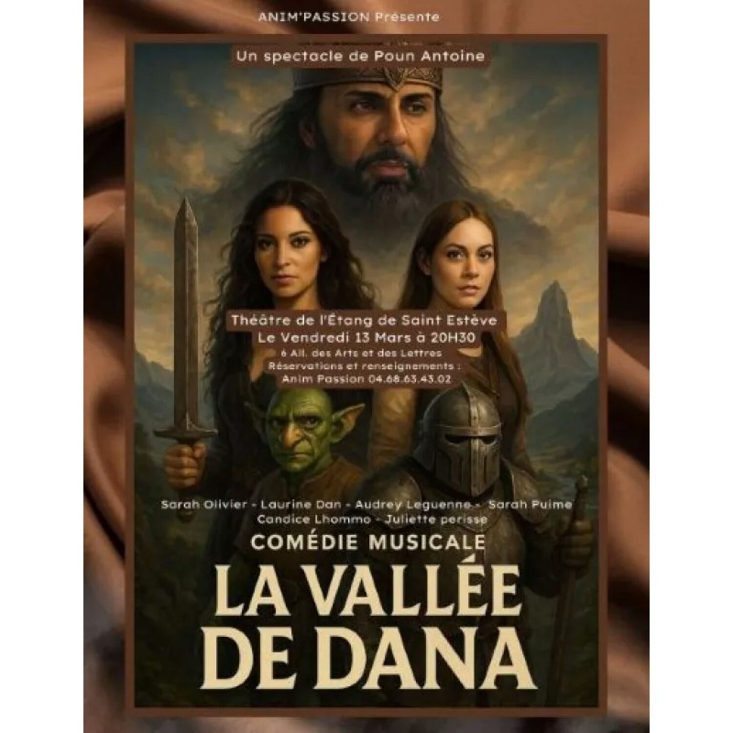 100% chez vous dans les PO avec Philippe : la vallée de Dana au théâtre  de l'étang à St Estève le 13 Mars episode artwork