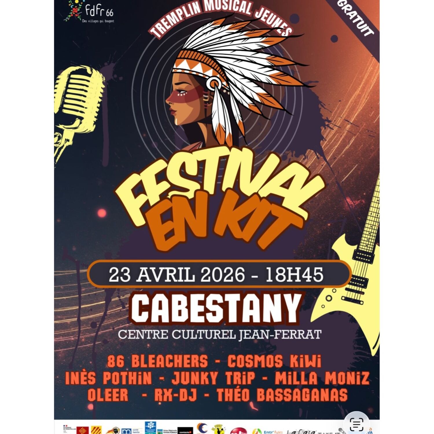 100% chez dans les PO avec Philippe : Les festival en Kit  le 26 Avril avec des artistes dont ... episode artwork