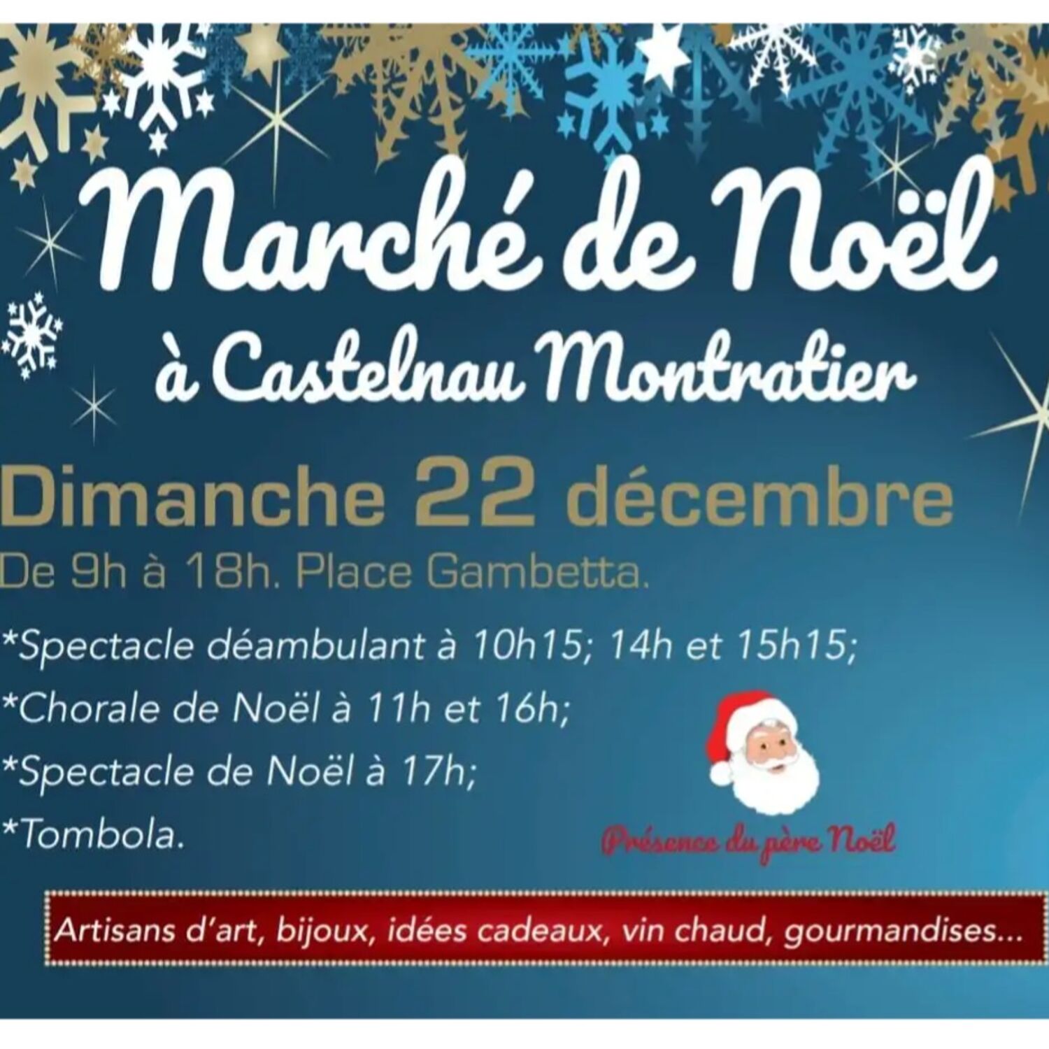 Podcast de l'émission 100% chez vous avec le Marché de Noël à Castelnau-Montratier episode artwork